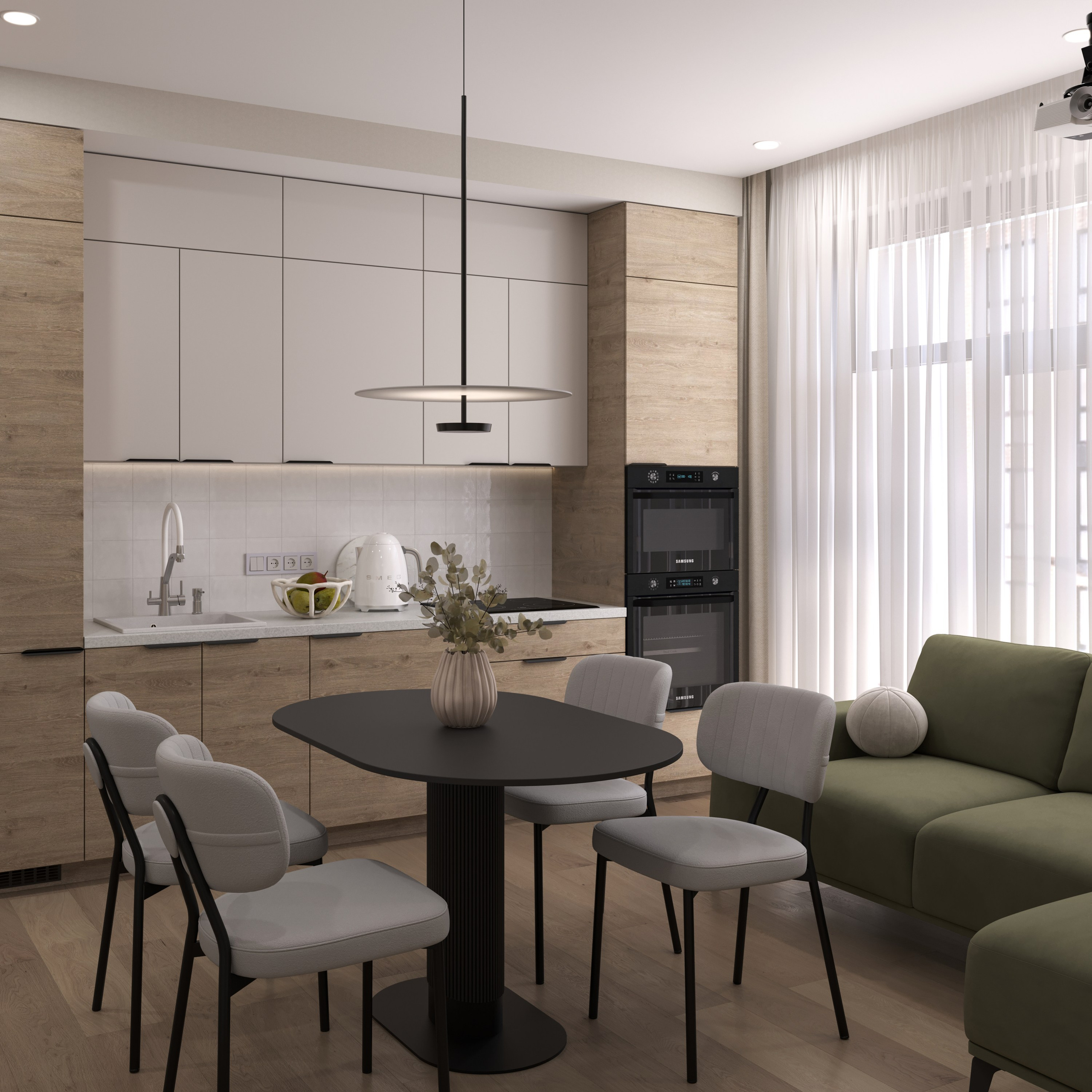 ЖК Шкиперский 19. Лагом стайл в мегаполисе. Проект в реализации. Дизайн-студия интерьеров Юлии Ивановой