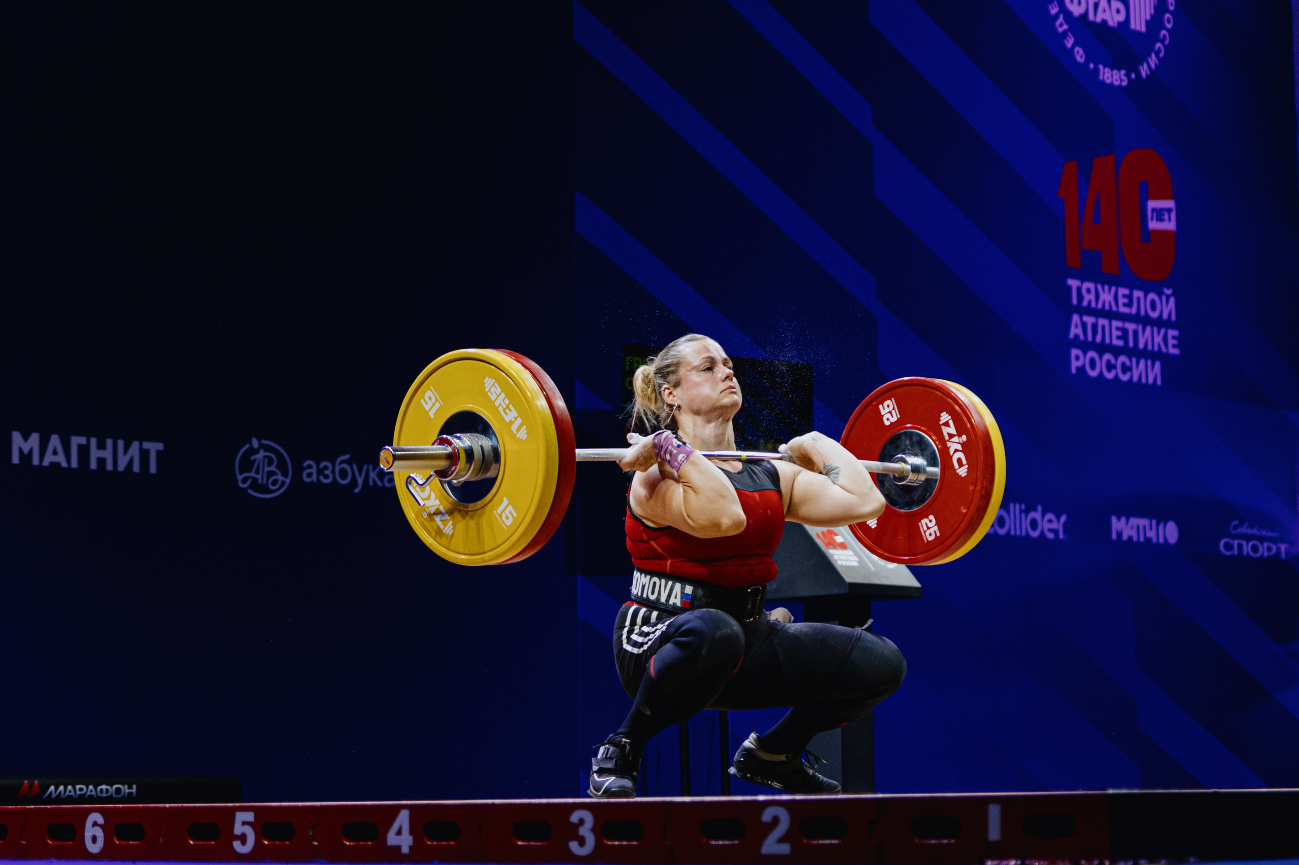 Чемпионат России по тяжелой атлетике 2025. Фотограф в Москве и Санкт-Петербурге Дарина