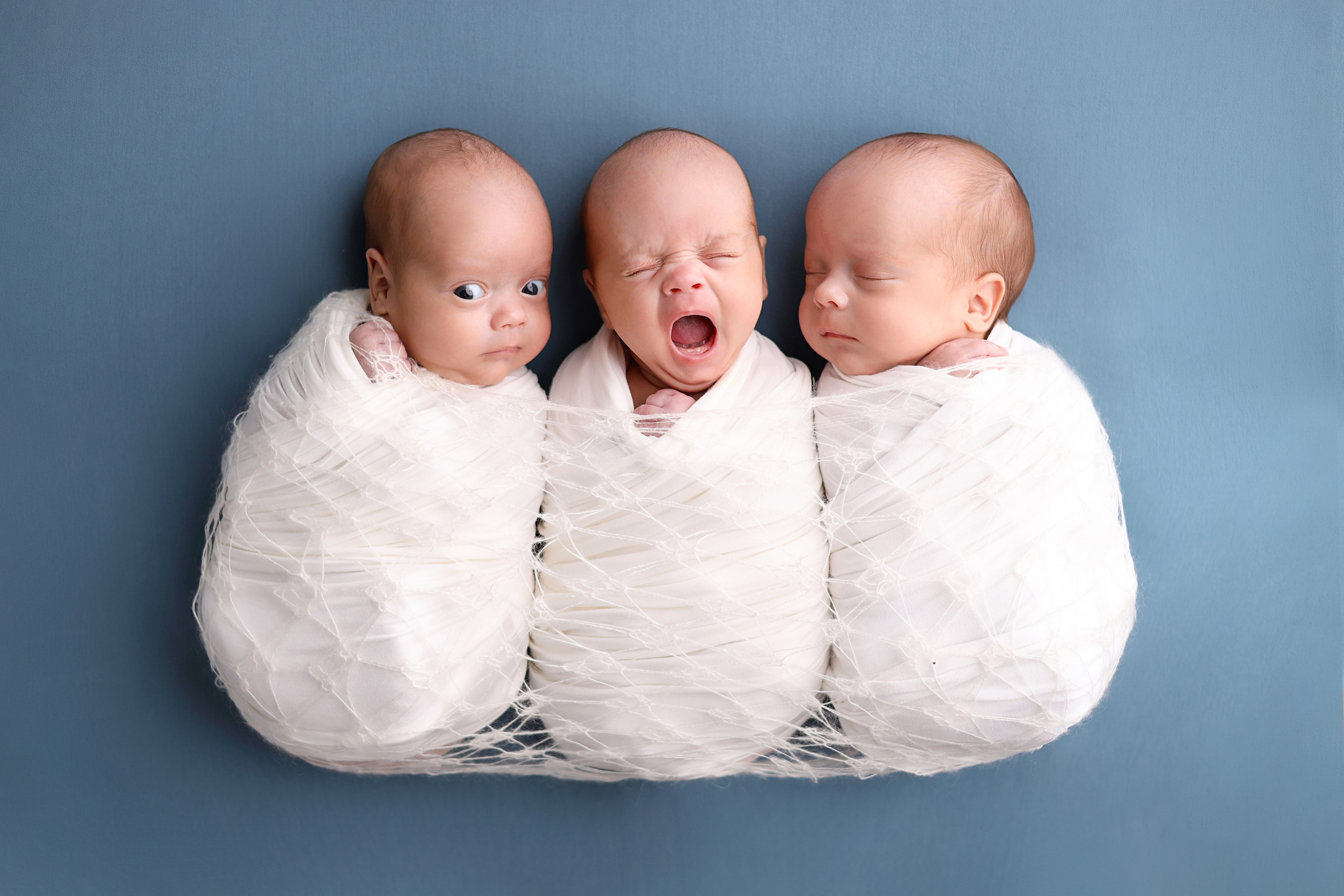 Съемка тройняшек Матвея, Тимофея и Лёвы. Фотограф новорожденных Москва. Ньюборн фотограф Москва