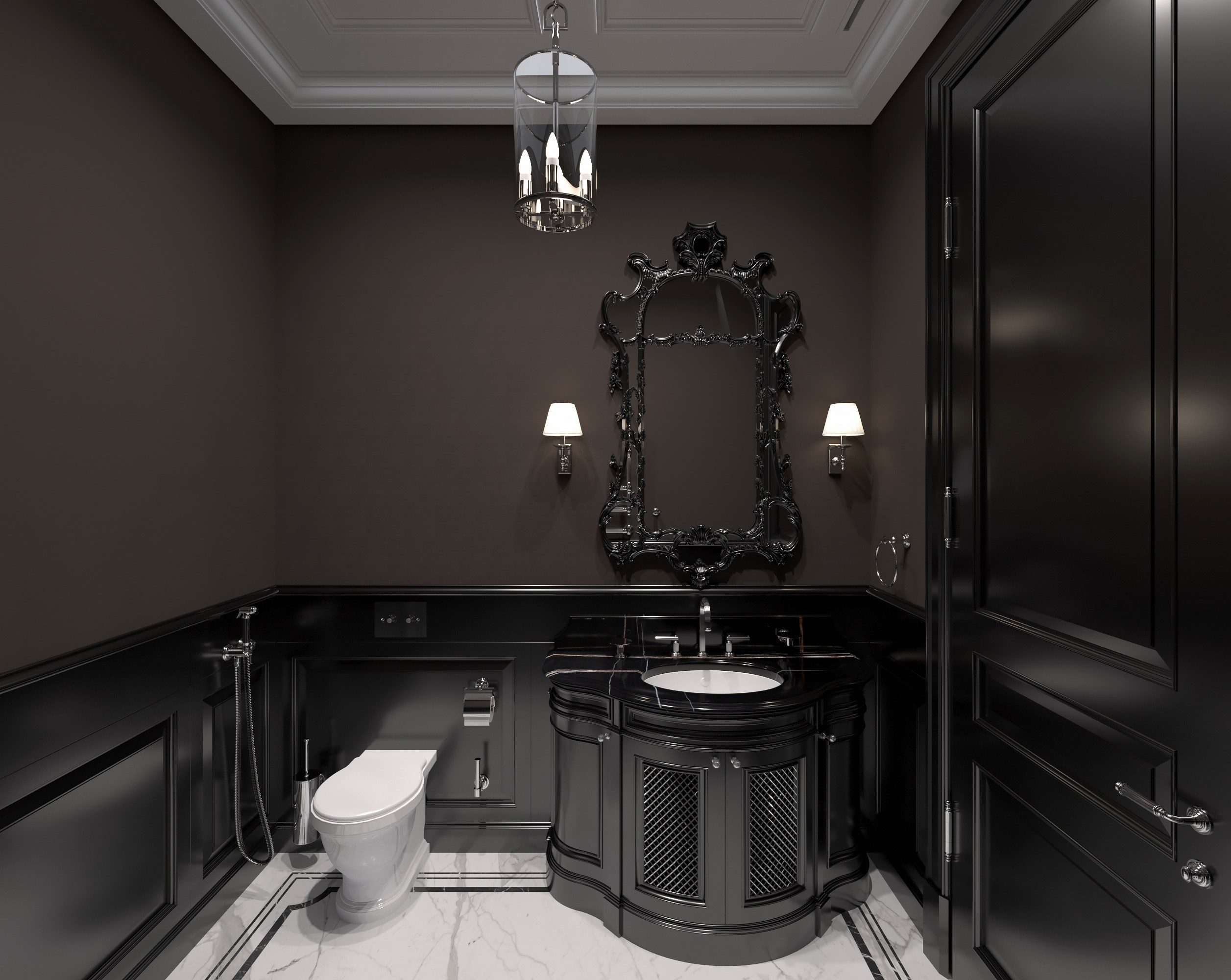 Тумба под раковину. Студия дизайна интерьера RISE DESIGN STUDIO