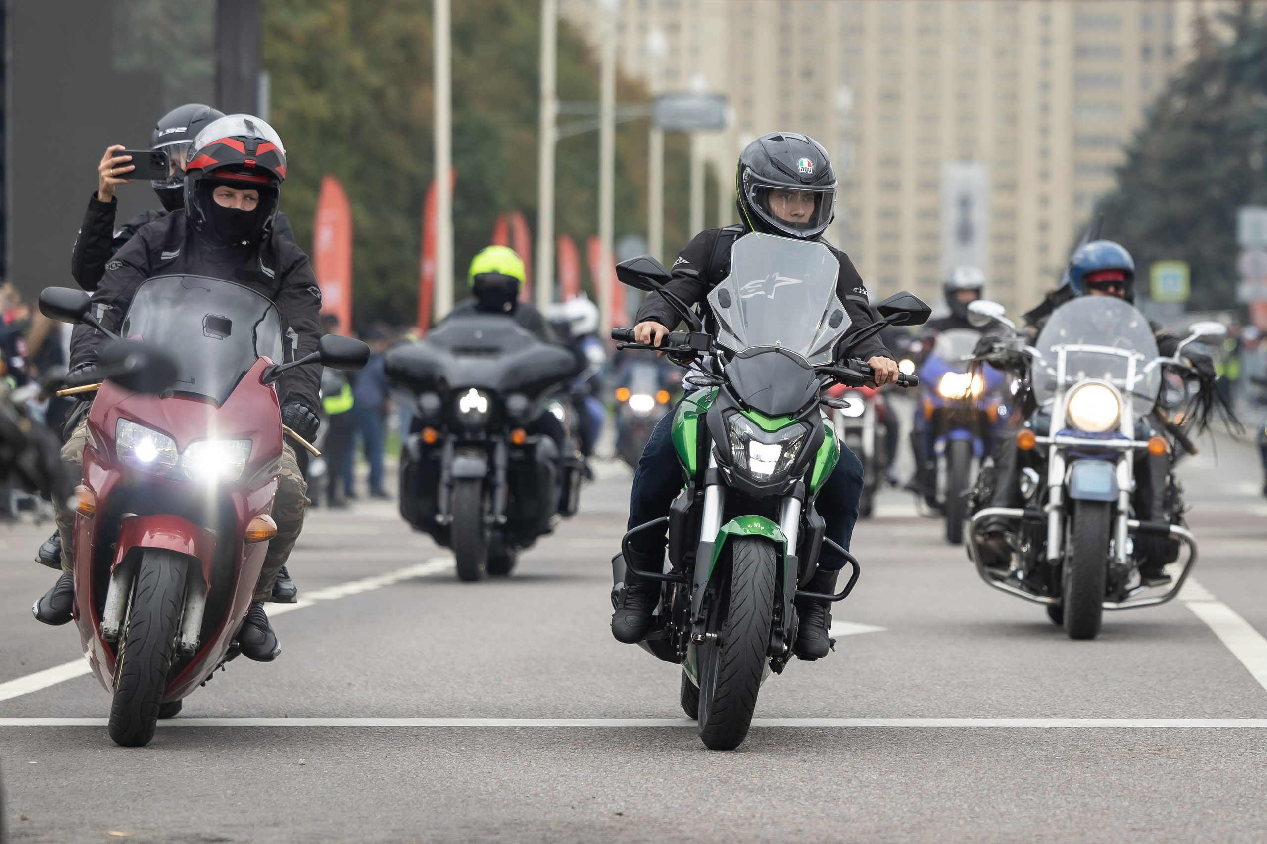 13-й Московский Мотофестиваль. Фотограф Владимир Охрименко