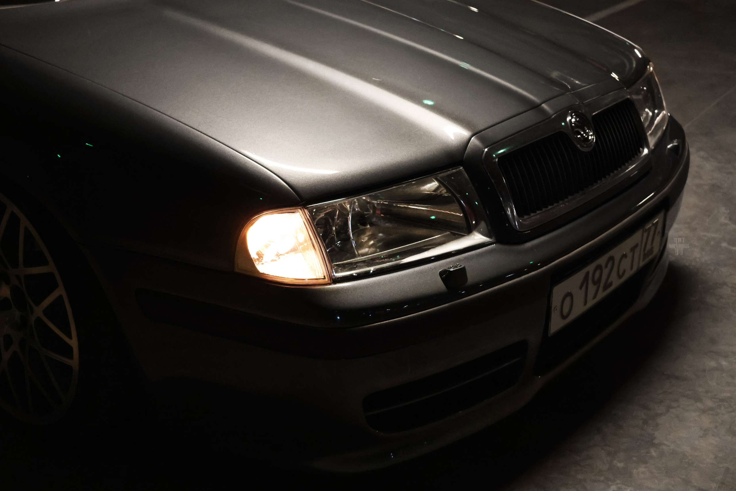 Yana & Skoda Octavia. Фотограф Анна Гаврилова