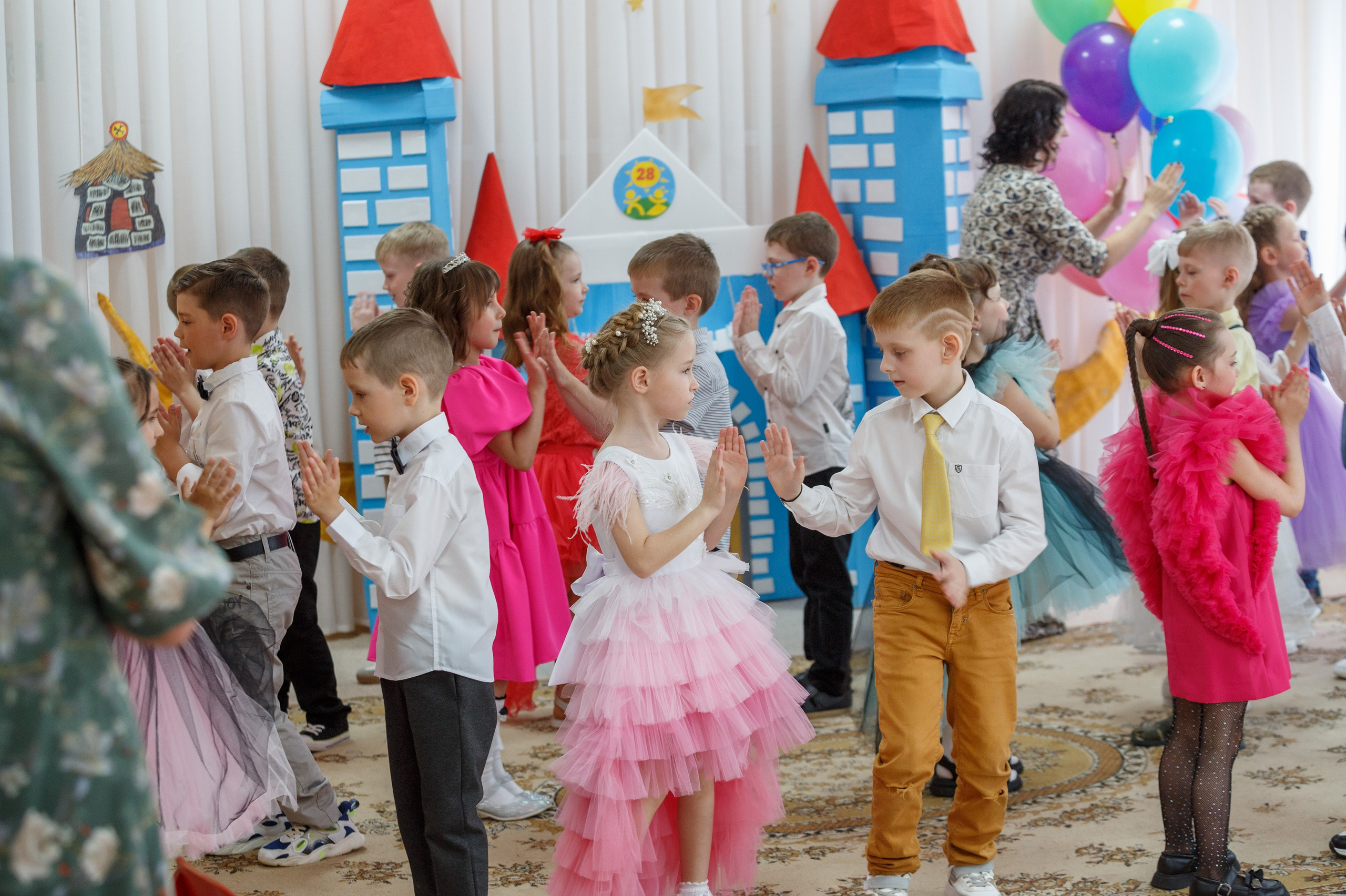 Выпускные в детском саду. Свадебный и семейный фотограф в Костроме Константин Квашнин