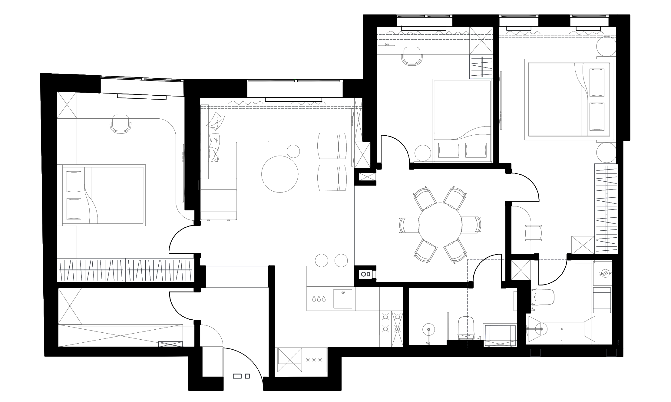 WINGS98sqm. МАКСИМОВИЧ БЮРО бюро дизайна интерьера