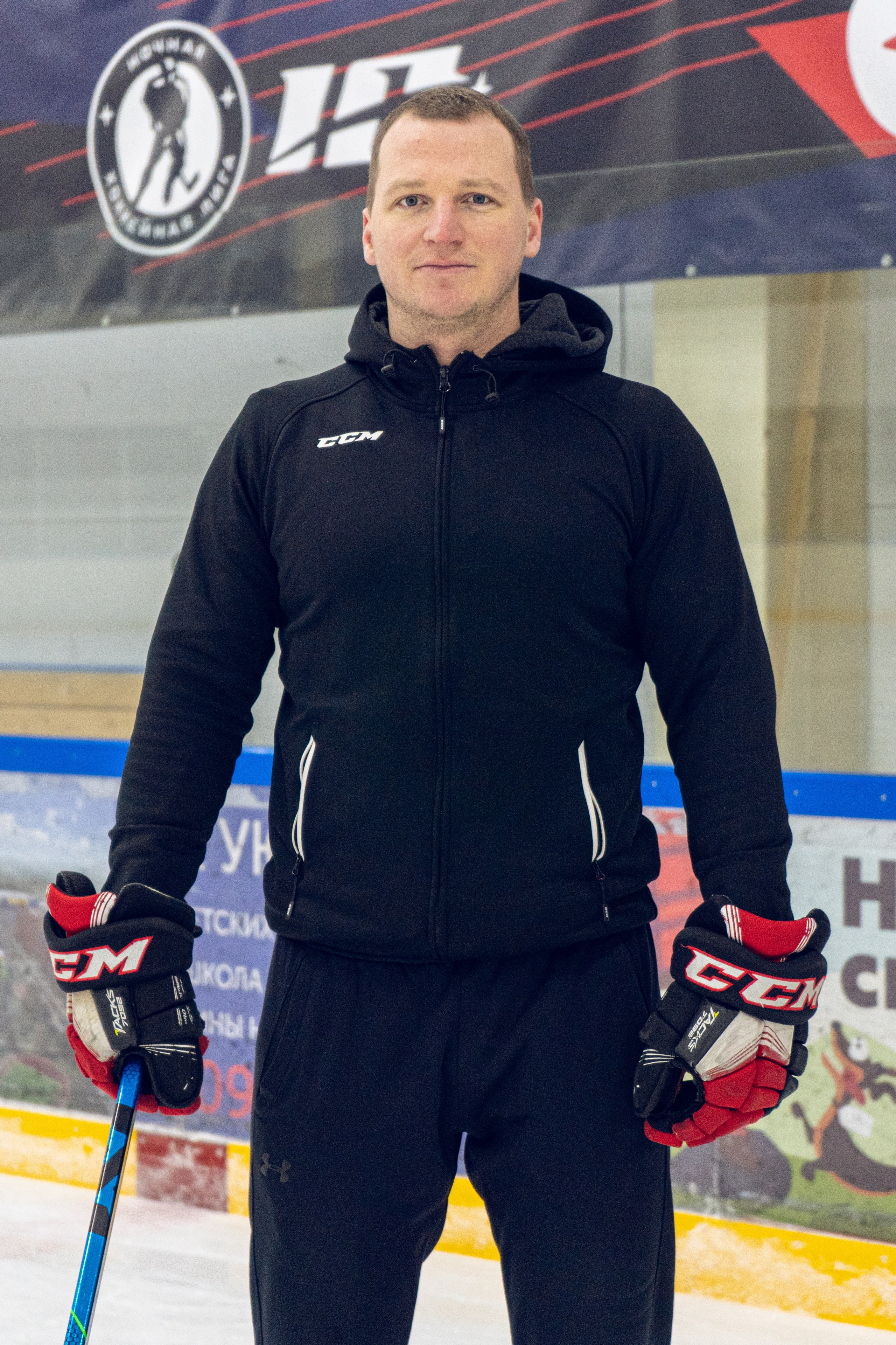 Тренировка по хоккею «ЦМКБ «Алмаз»