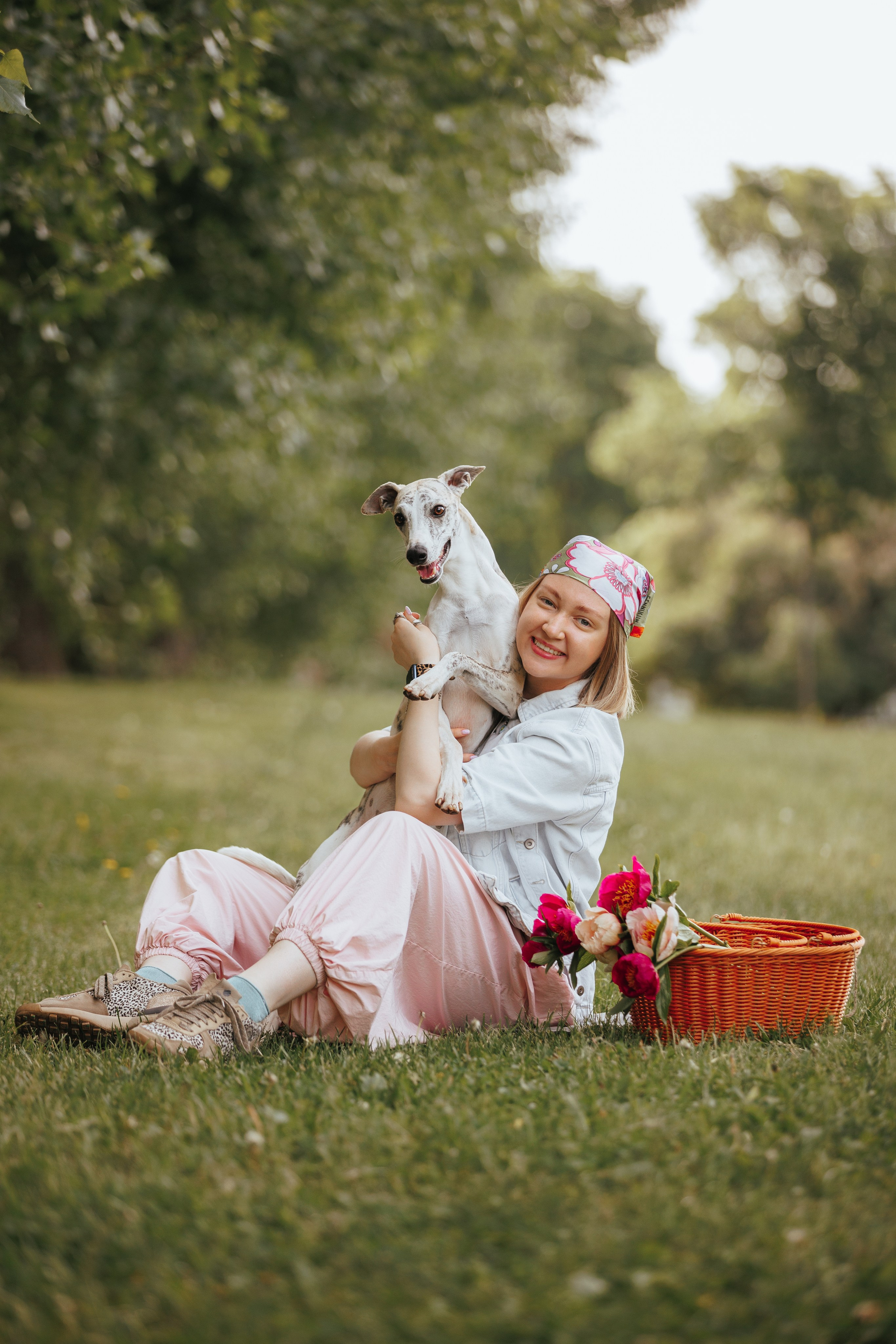 Саша и Гусь. Фотограф анималист Кристина Карпова, Москва