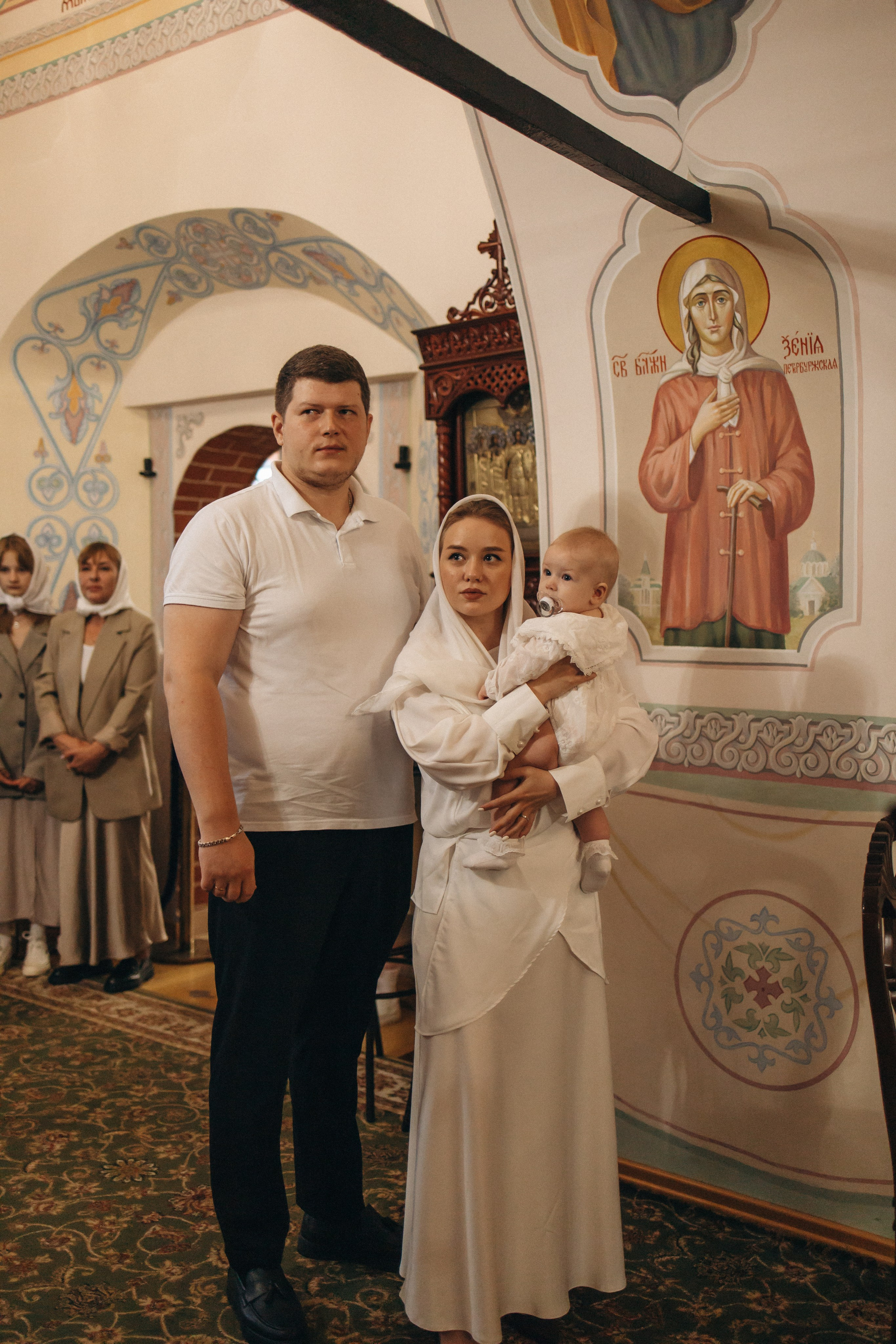 Крещение Мии. Семейный фотограф в Москве Аникина Наталья