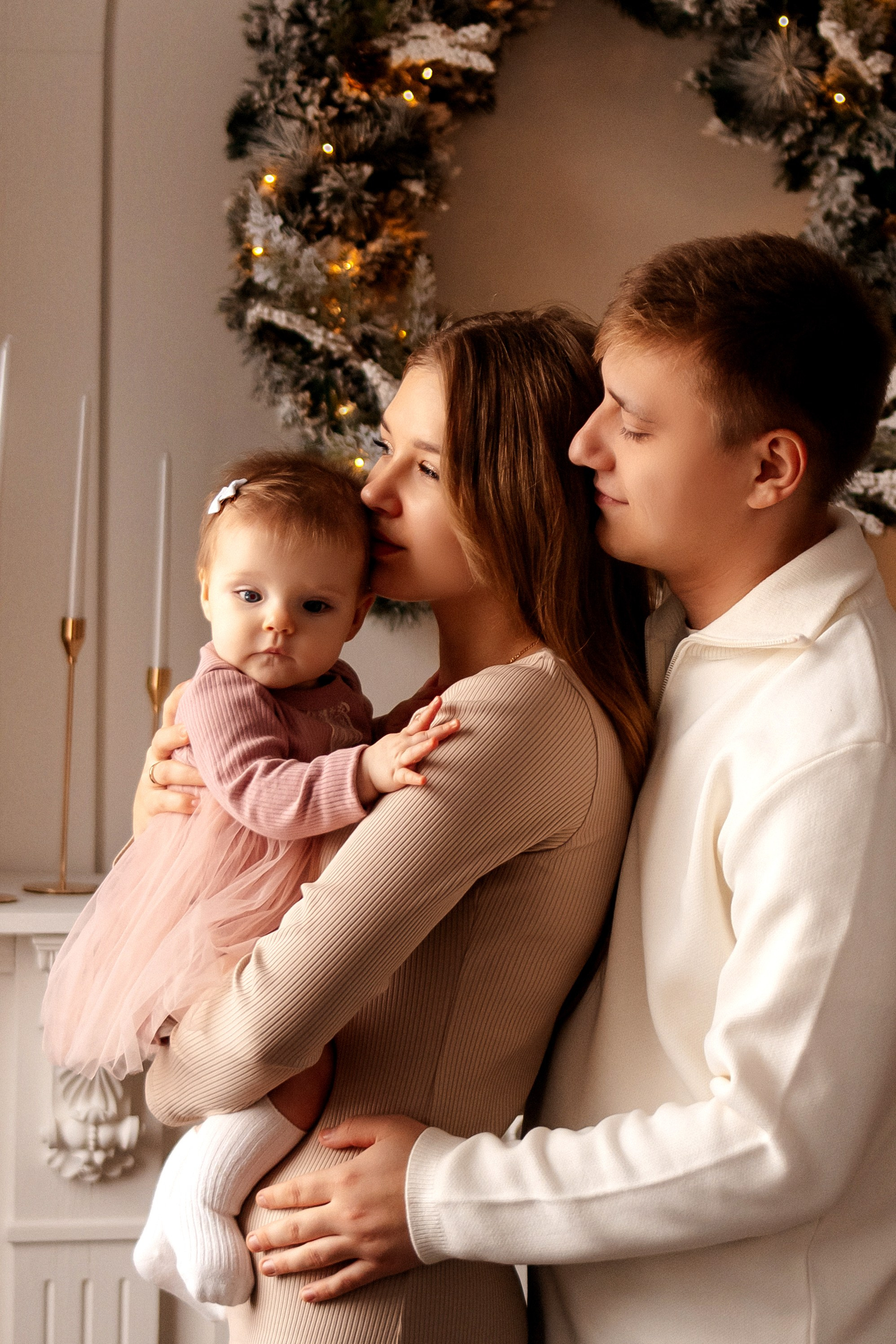 Семейная новогодняя история. Фотограф Юлия Стрыгина