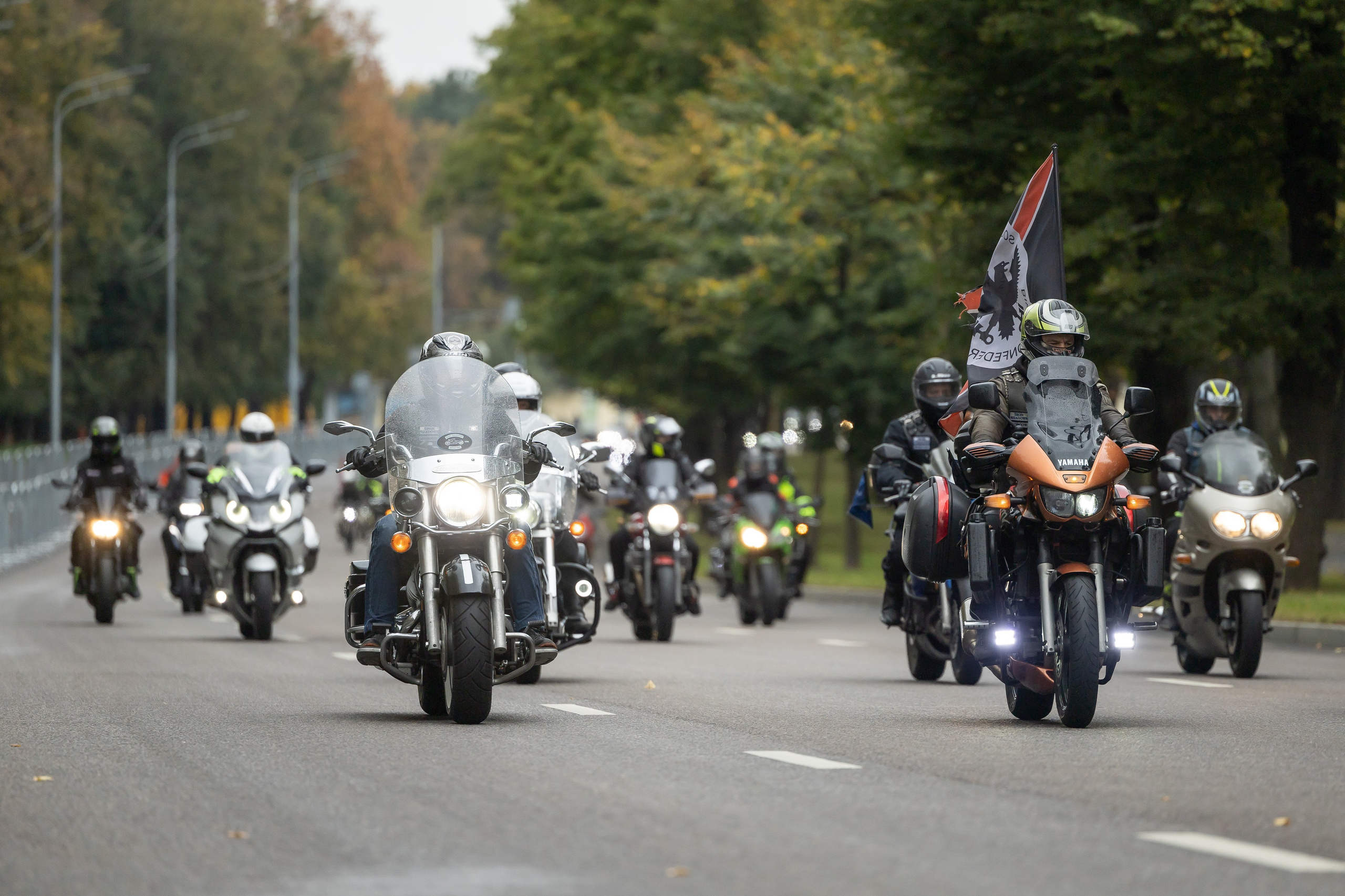 13-й Московский Мотофестиваль. Фотограф Владимир Охрименко