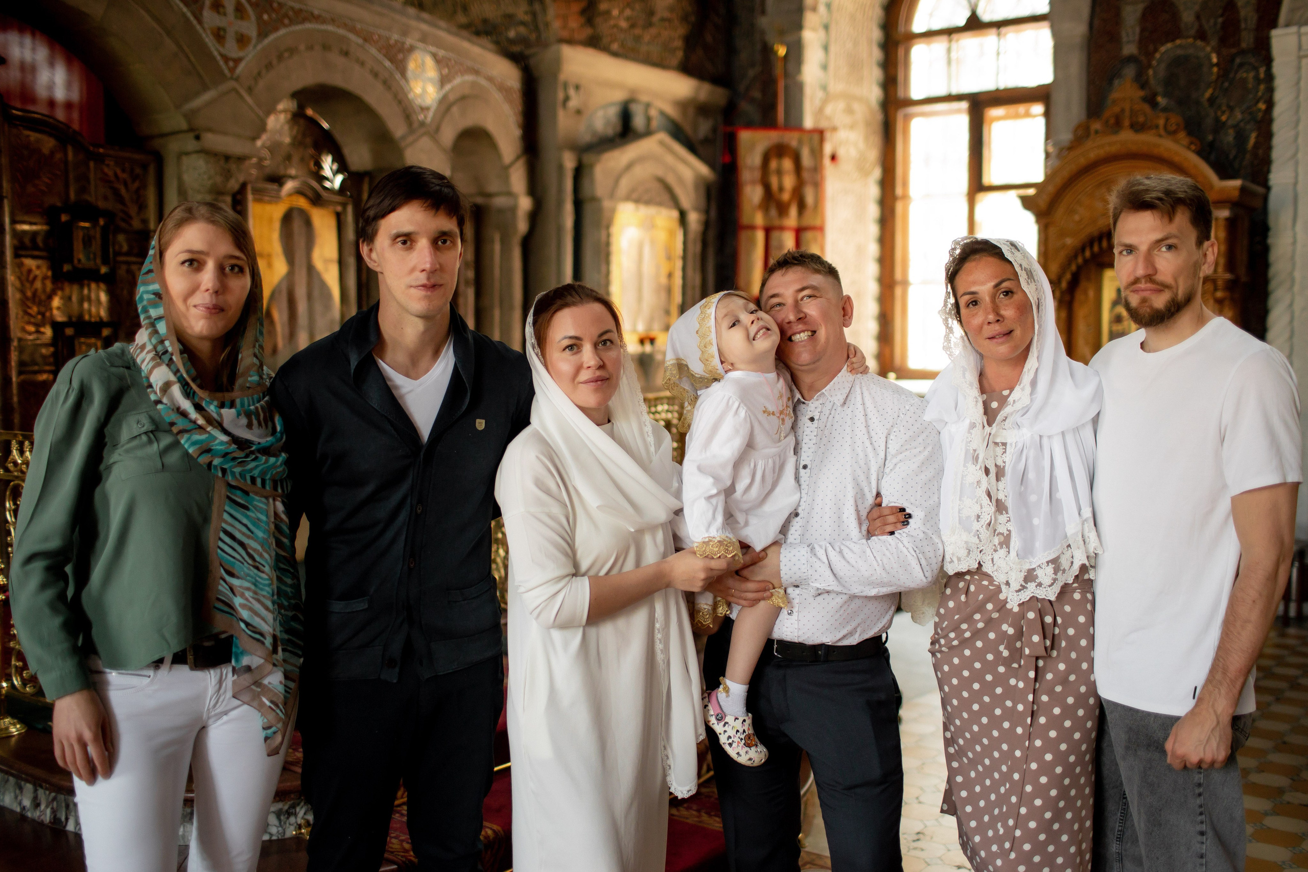 Таинство Крещения. Семейный фотограф в Москве