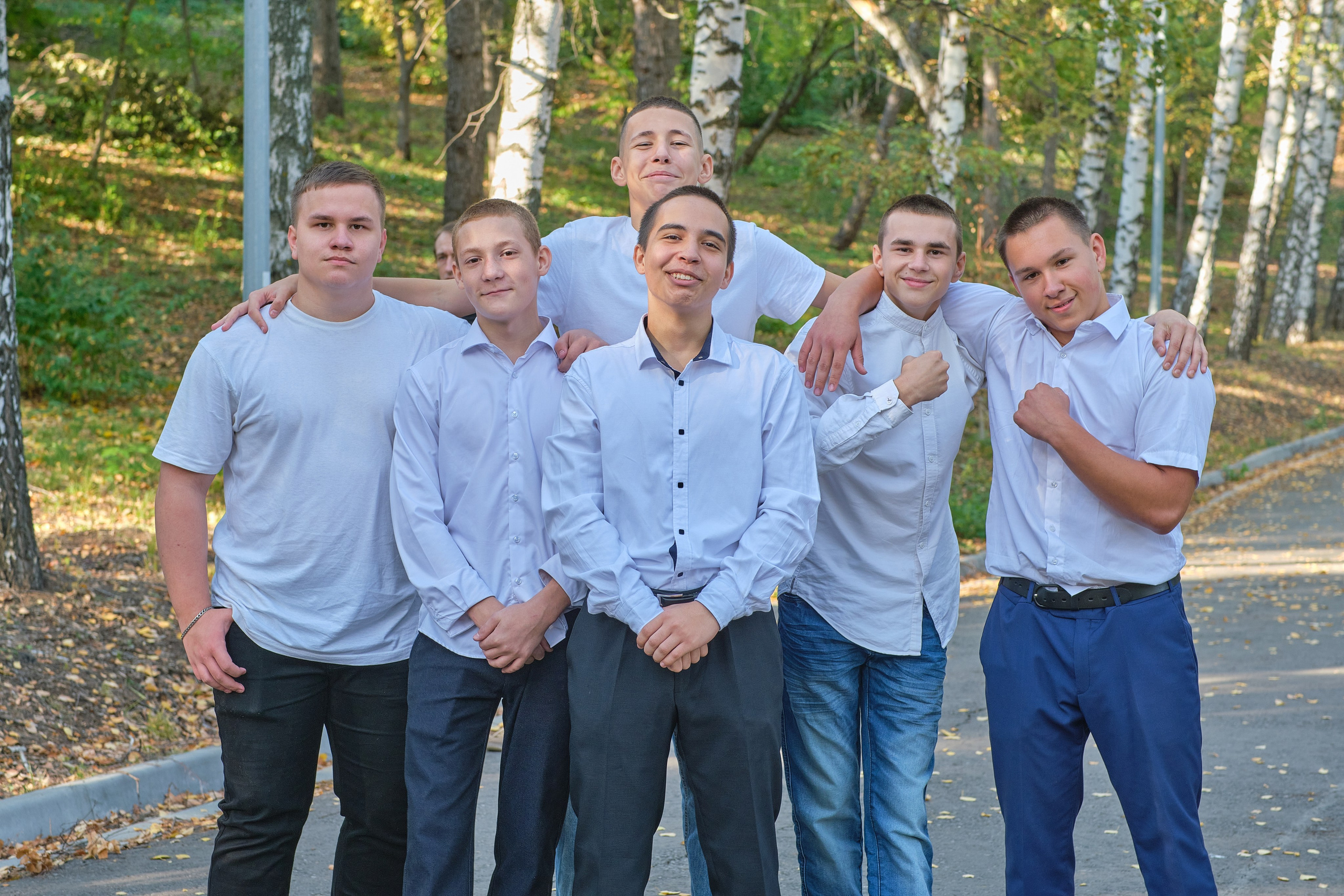 Старшая школа — Групповые фото