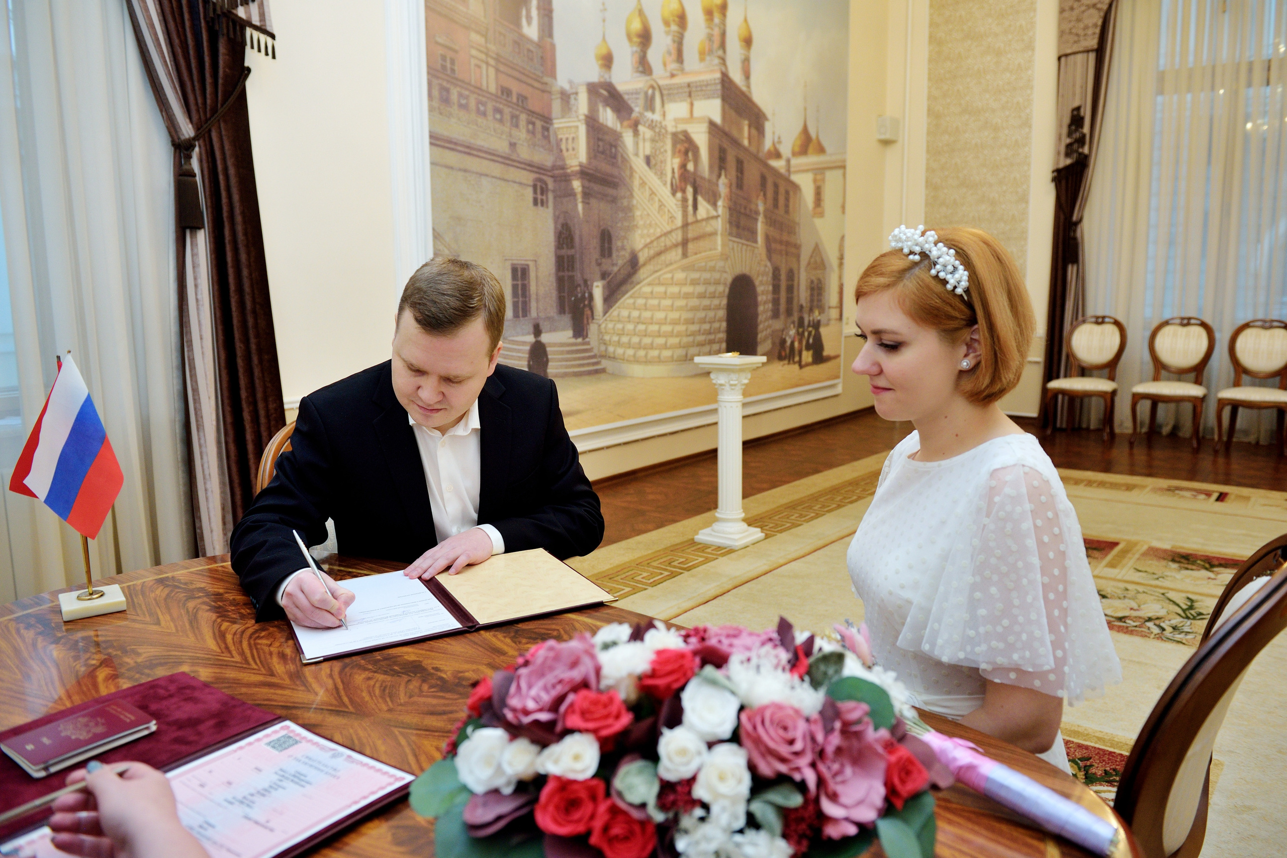свадьба в мещанском загсе, мещанский загс, аптекарский огород