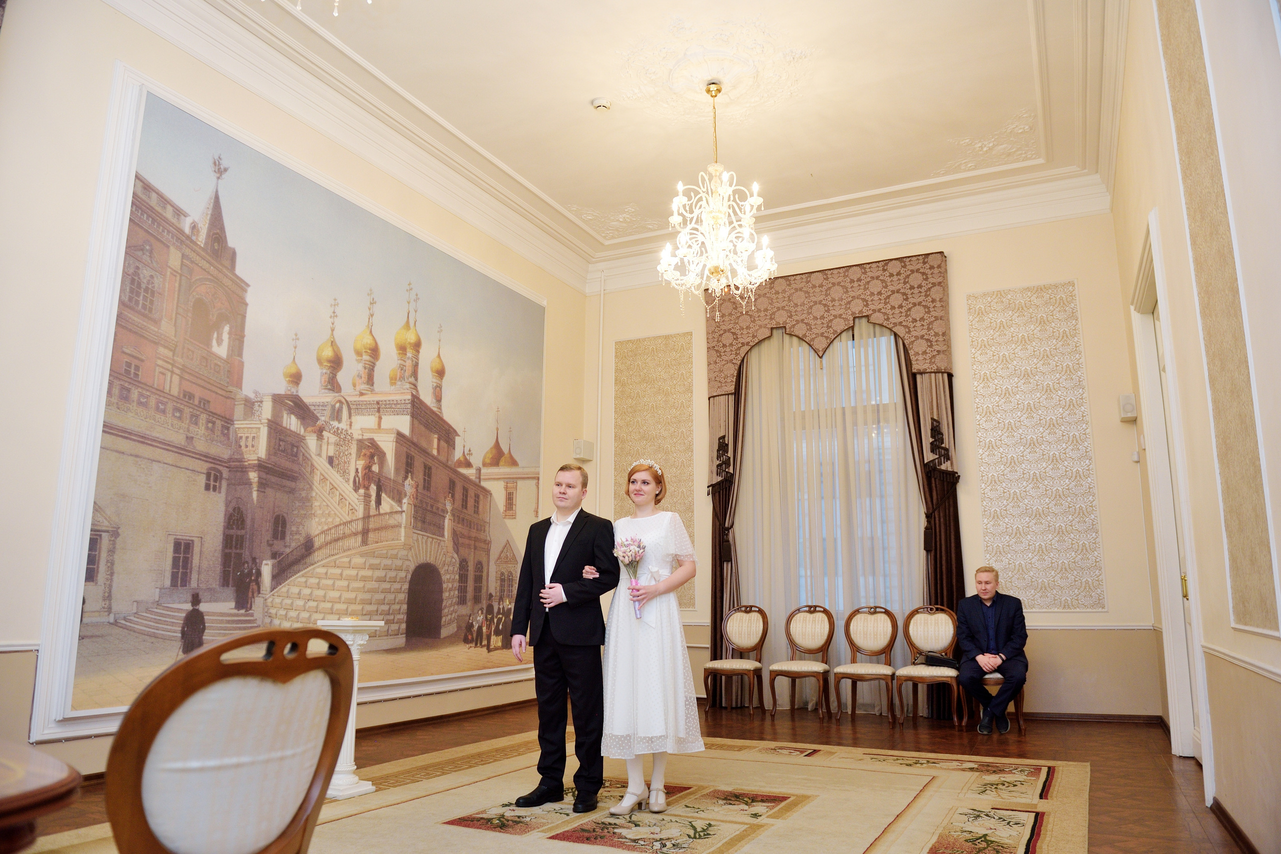 свадьба в мещанском загсе, мещанский загс, аптекарский огород