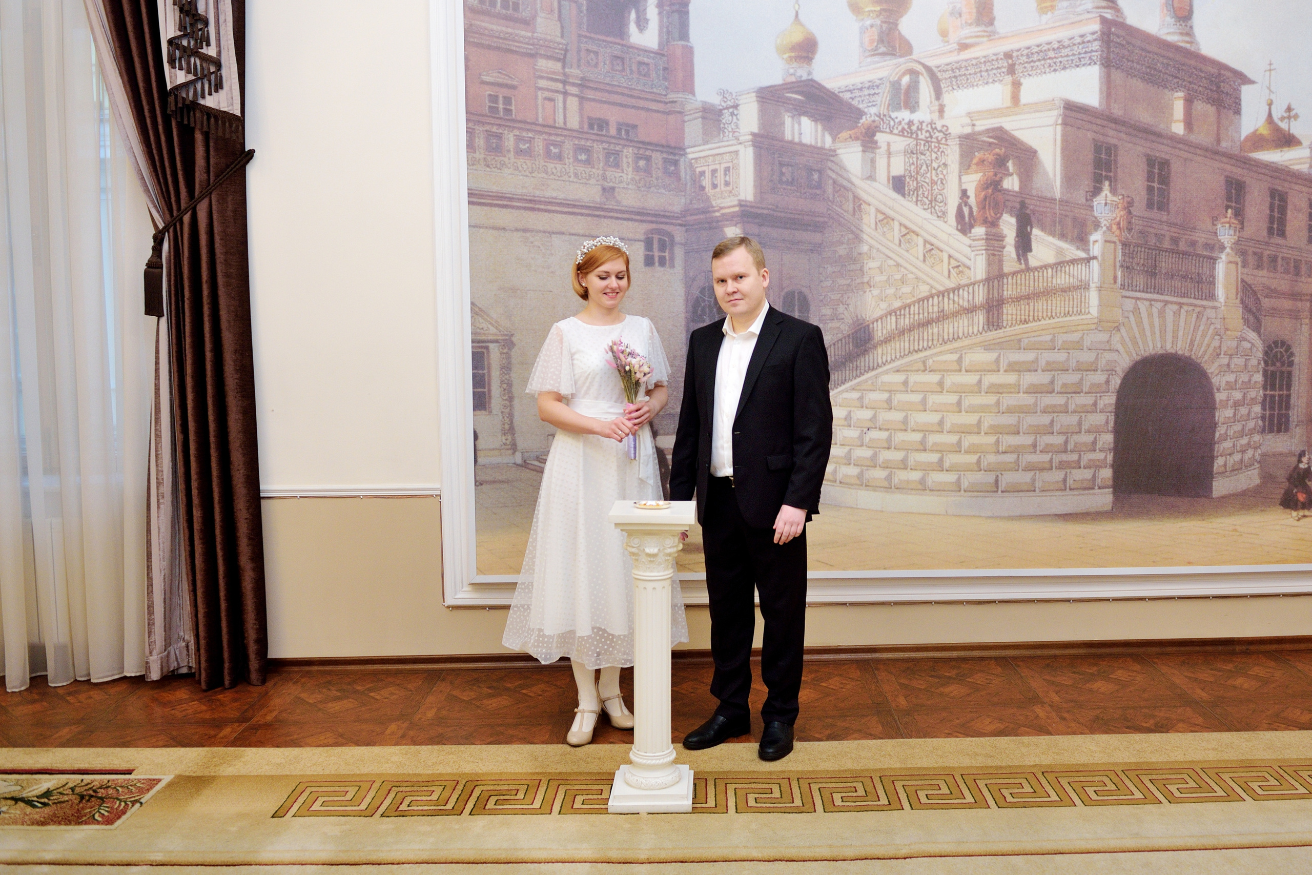 свадьба в мещанском загсе, мещанский загс, аптекарский огород