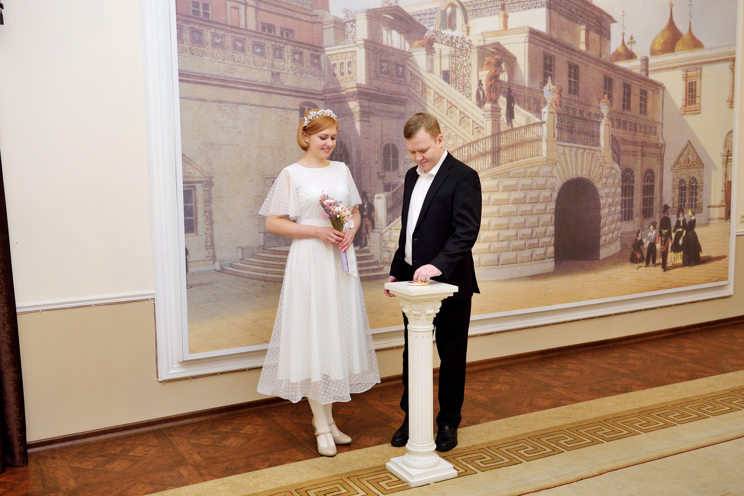 свадьба в мещанском загсе, мещанский загс, аптекарский огород