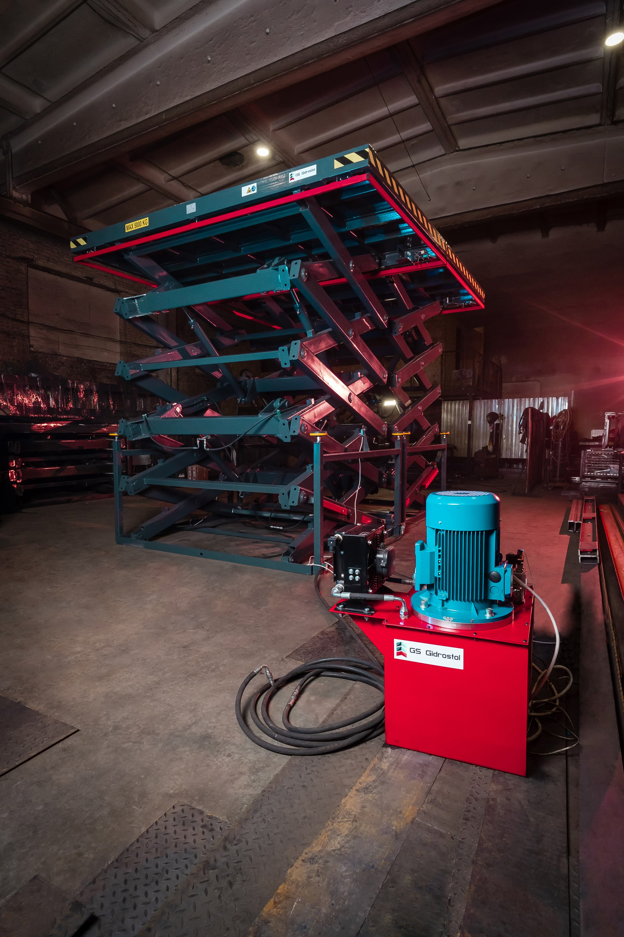 Масляный насос высокого давления для гидравлического подъёмника, общий вид 