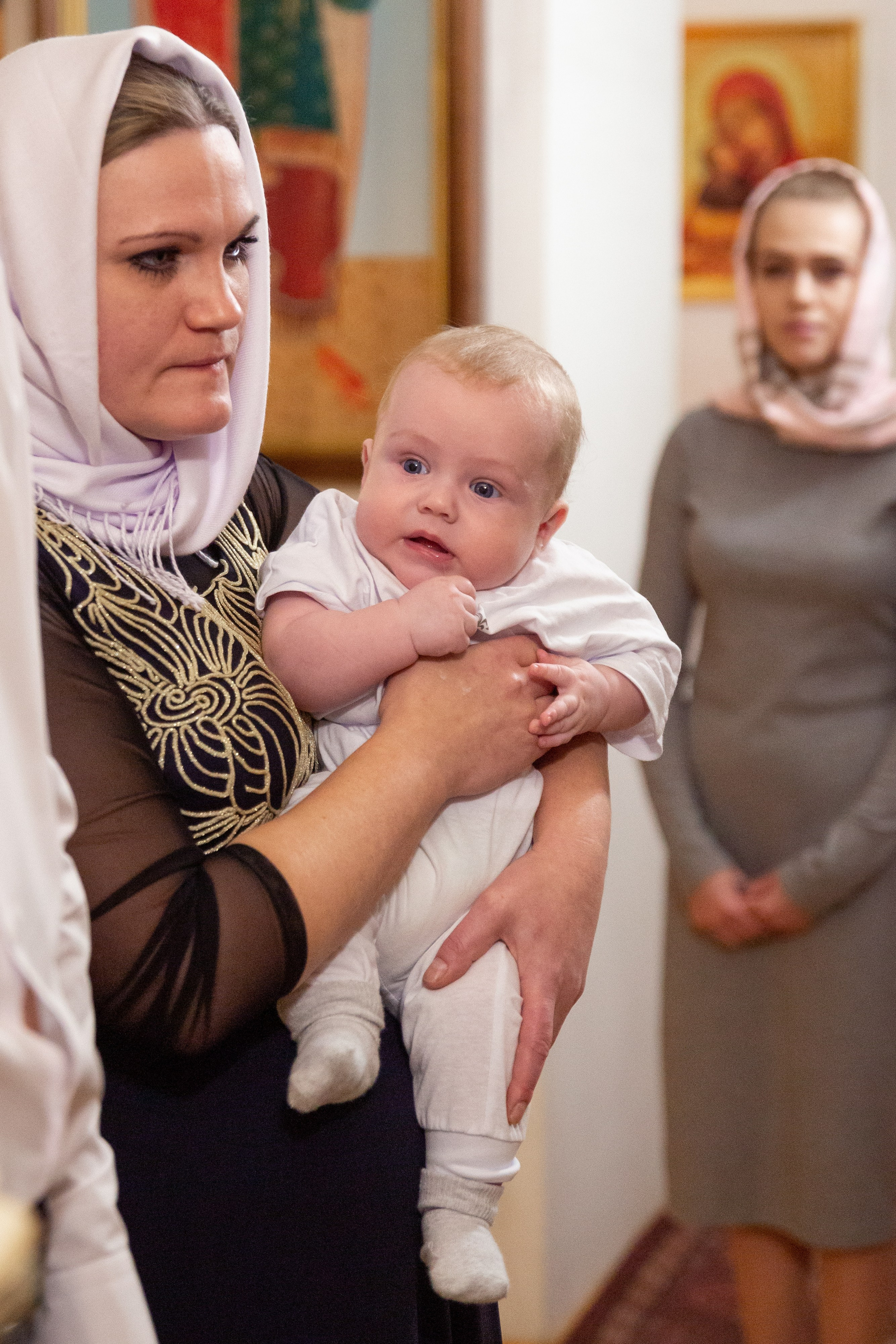 Таинство крещения. Фотограф Комаров Сергей