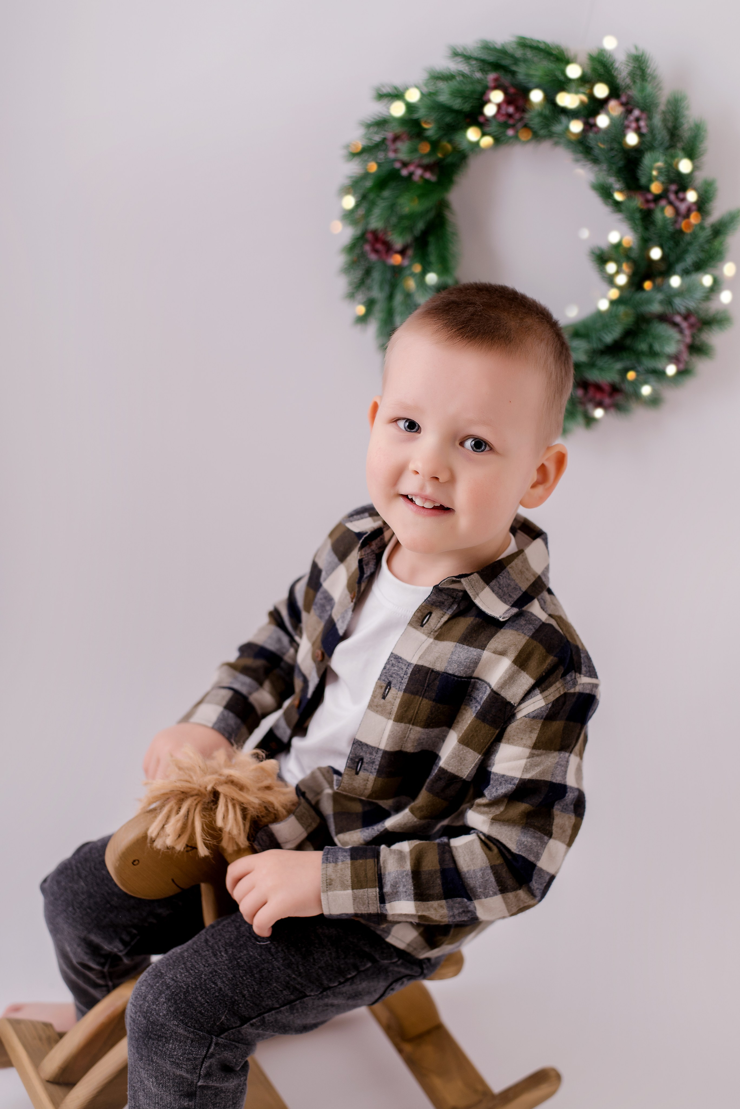 1 год семейная. Детский фотограф в Долгопрудном и Москве