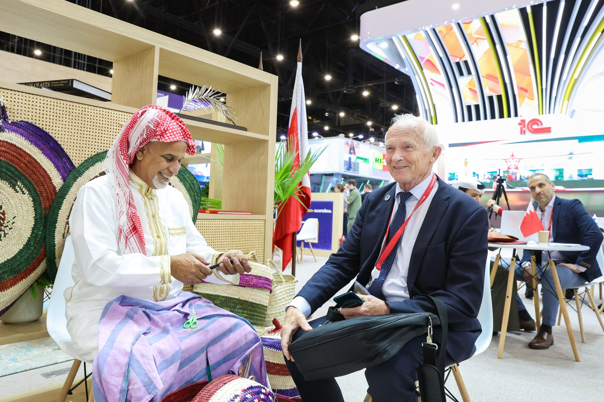 Стенд Королевства Бахрейн на ПМЭФ 2025. Фотограф Дарья Попова