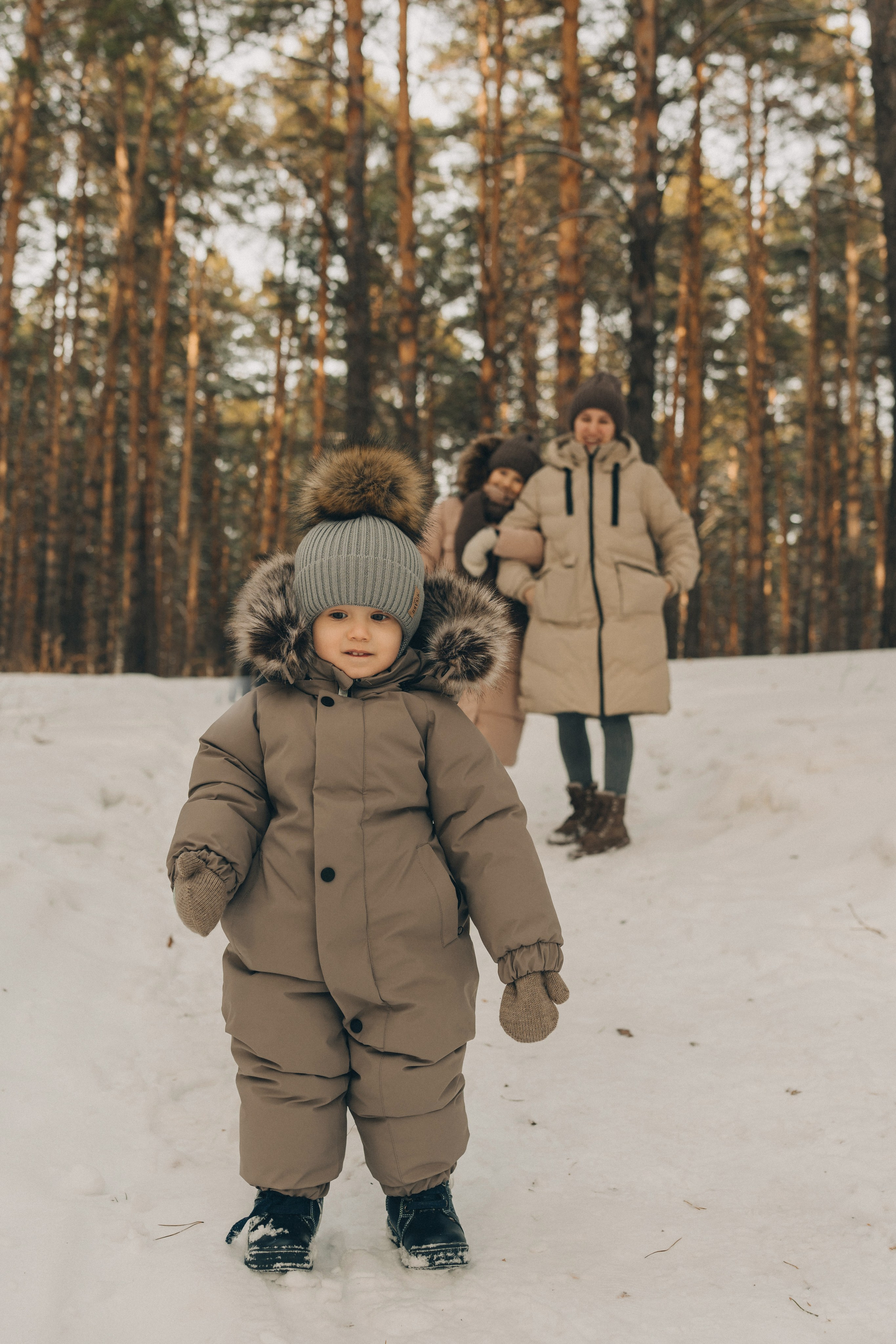 Зима. Креативный фотограф в городе Тюмень