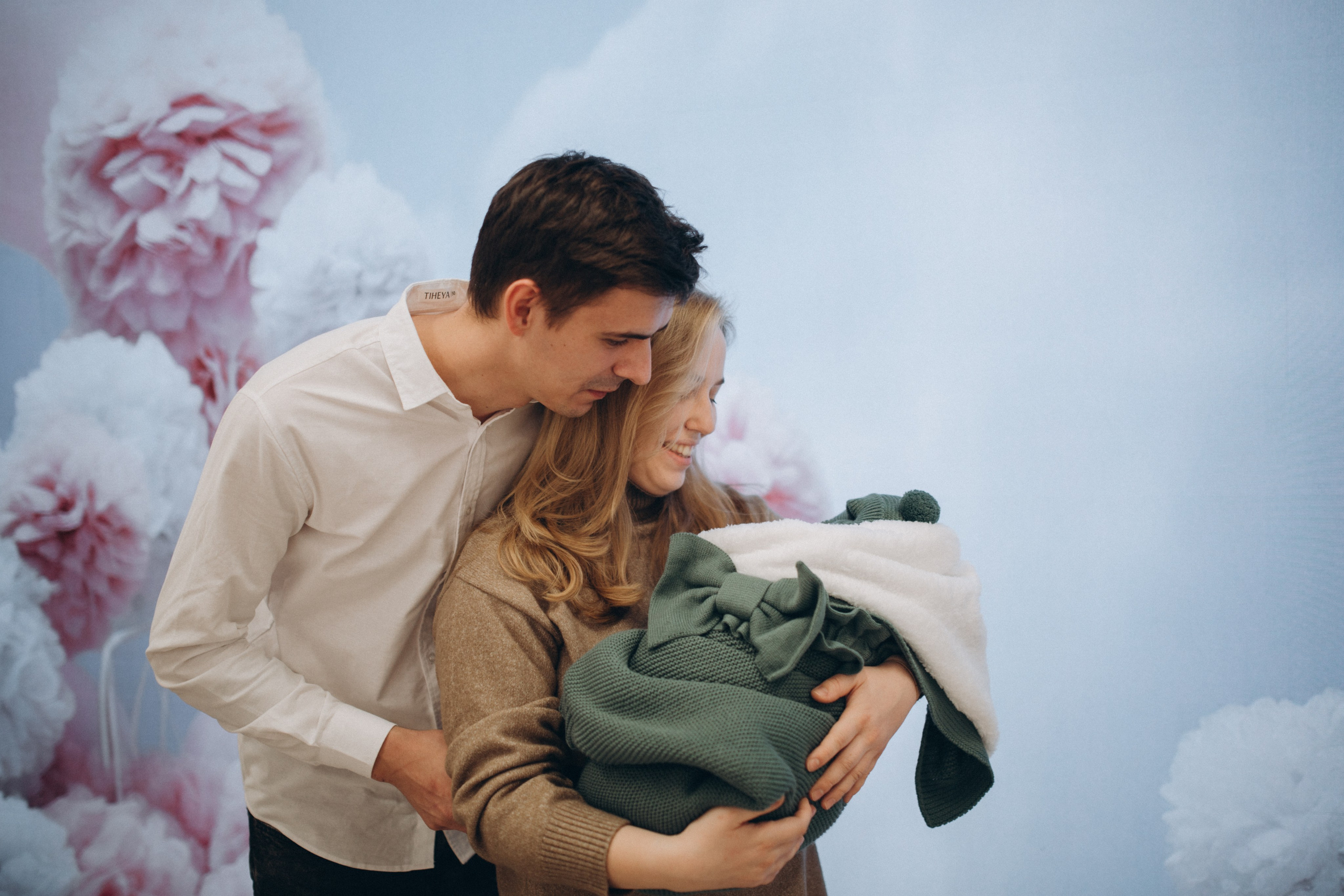 Выписка из роддома. Семейный и детский фотограф в Москве Антонина Смирнова