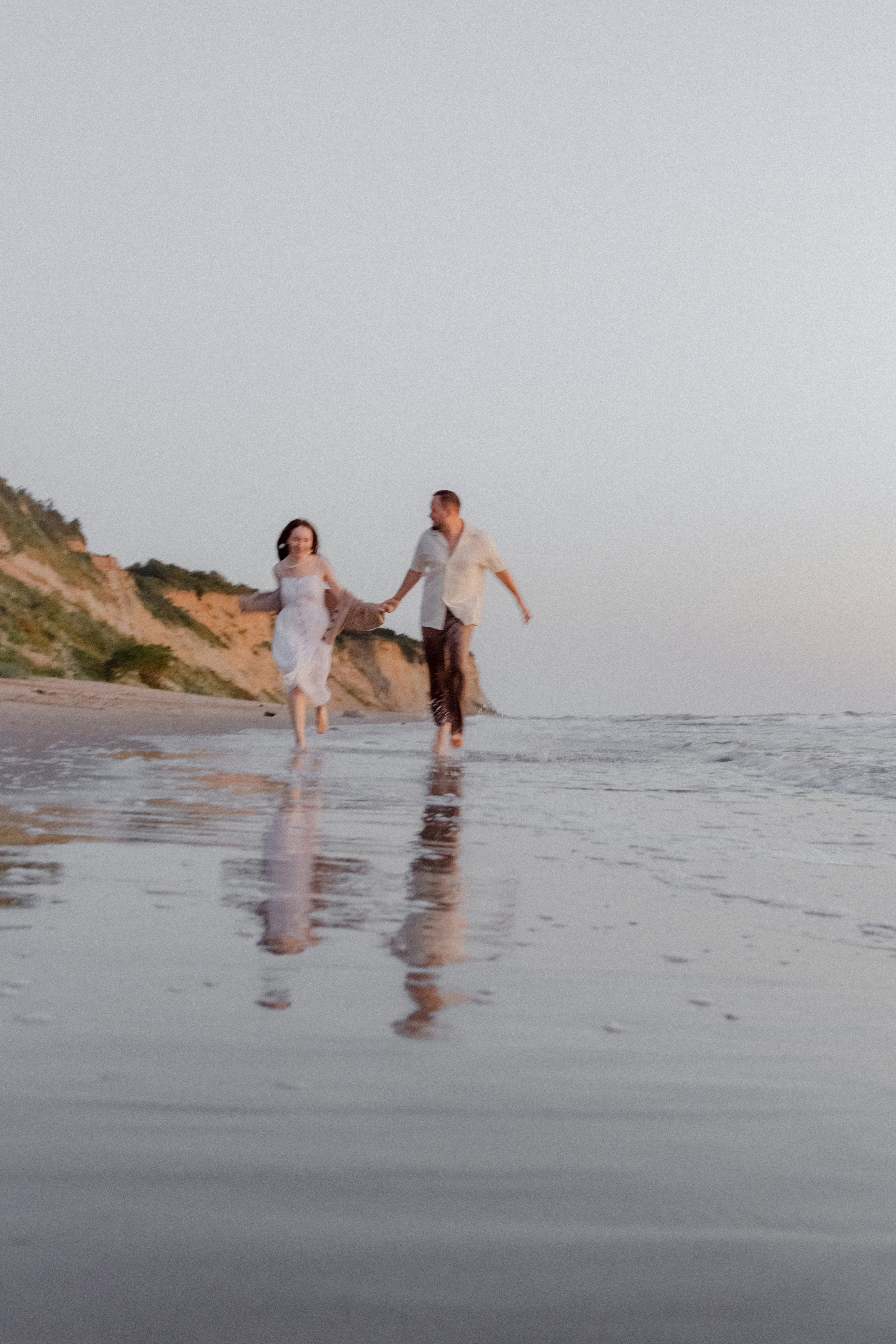 Киношная парная фотосессия на море в Калининграде / Донское. Портретный фотограф в Калининграде Рита Холодова