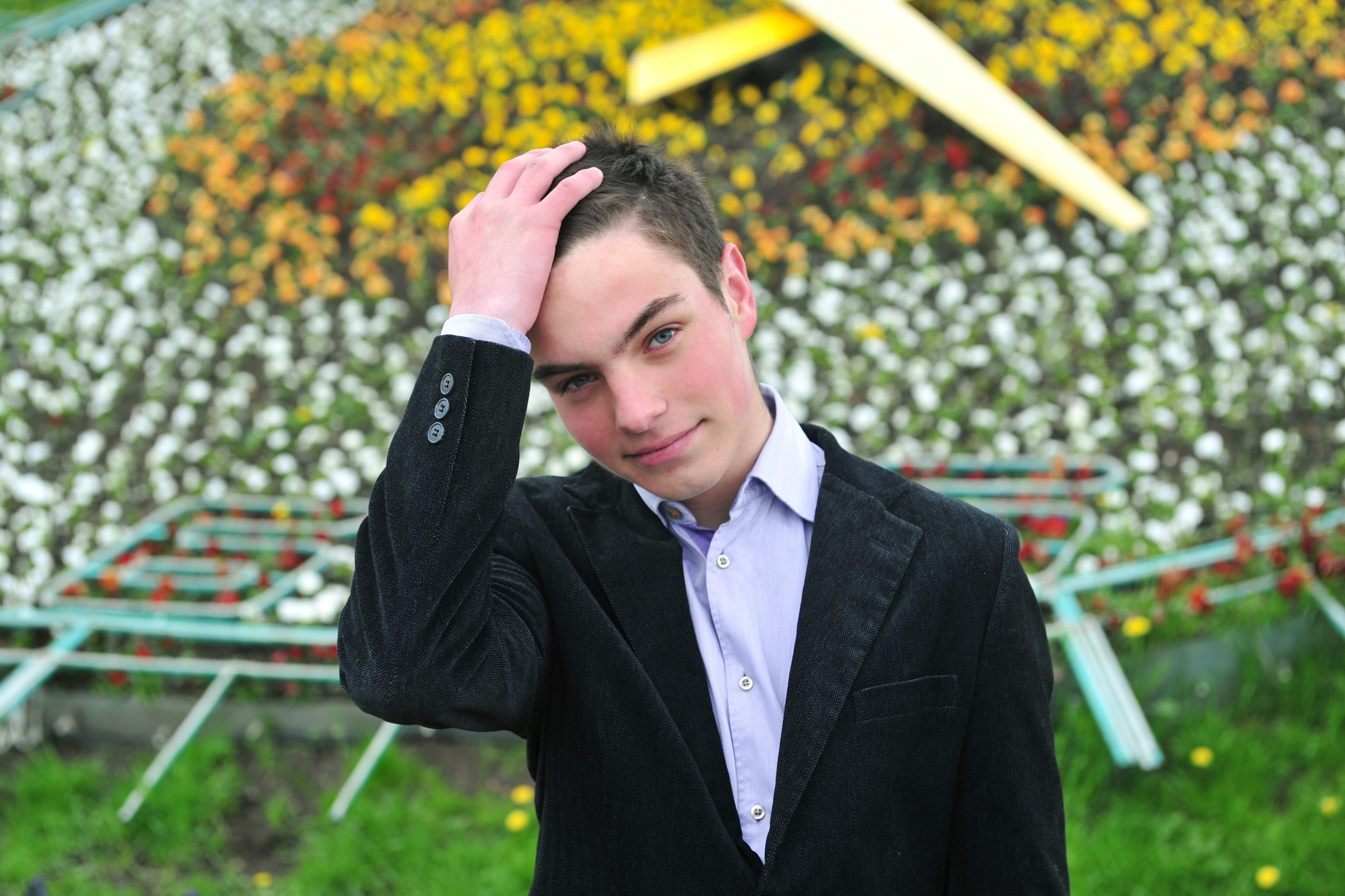 Последний Звонок на Поклонной Горе (уличная фотосессия 9-классников). Свадебный и семейный фотограф в Москве Ирина Гончарова