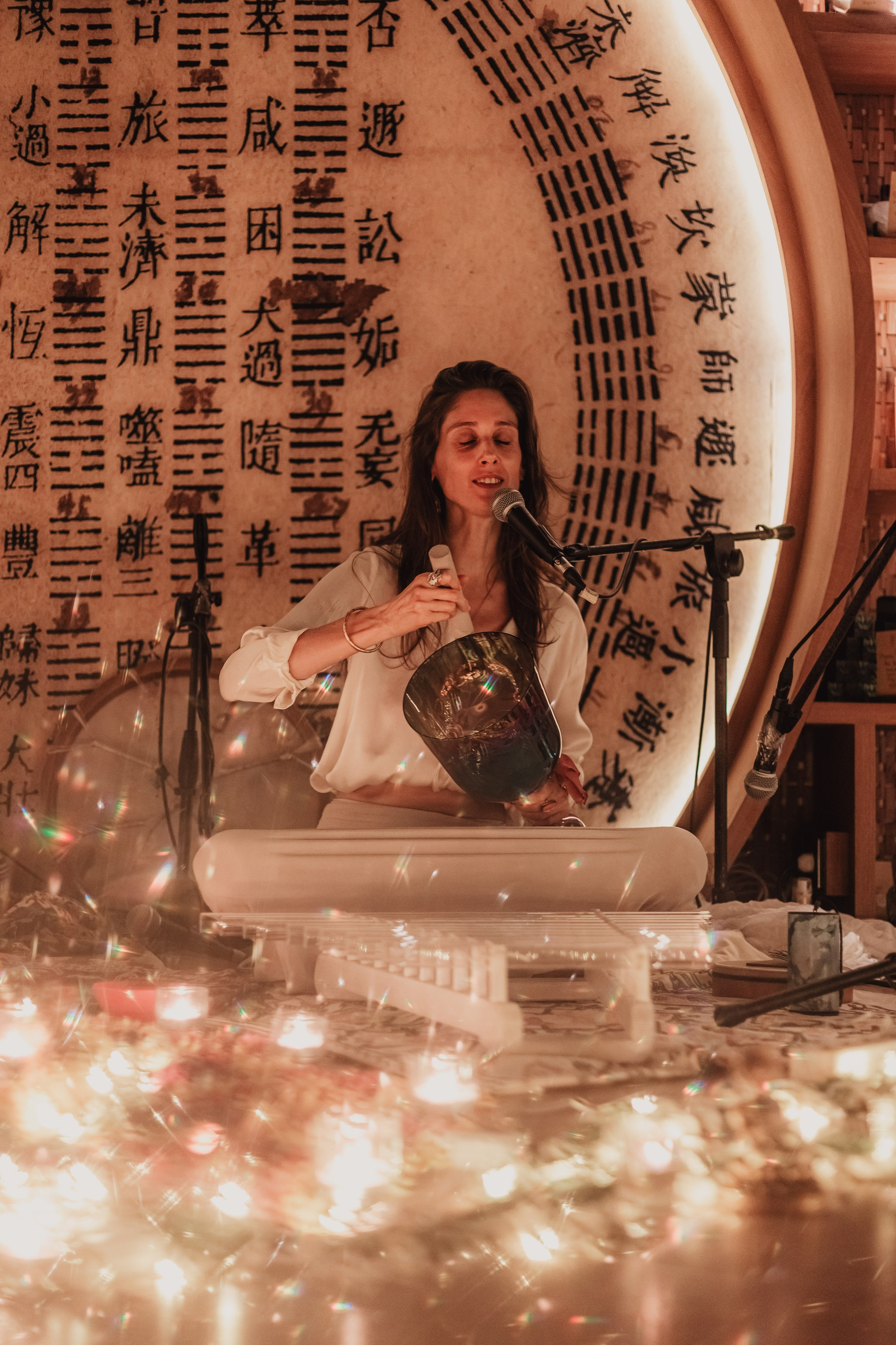 Navaratri w Bhakti Bliss at Dragon tea temple. Мариам Багдасарян