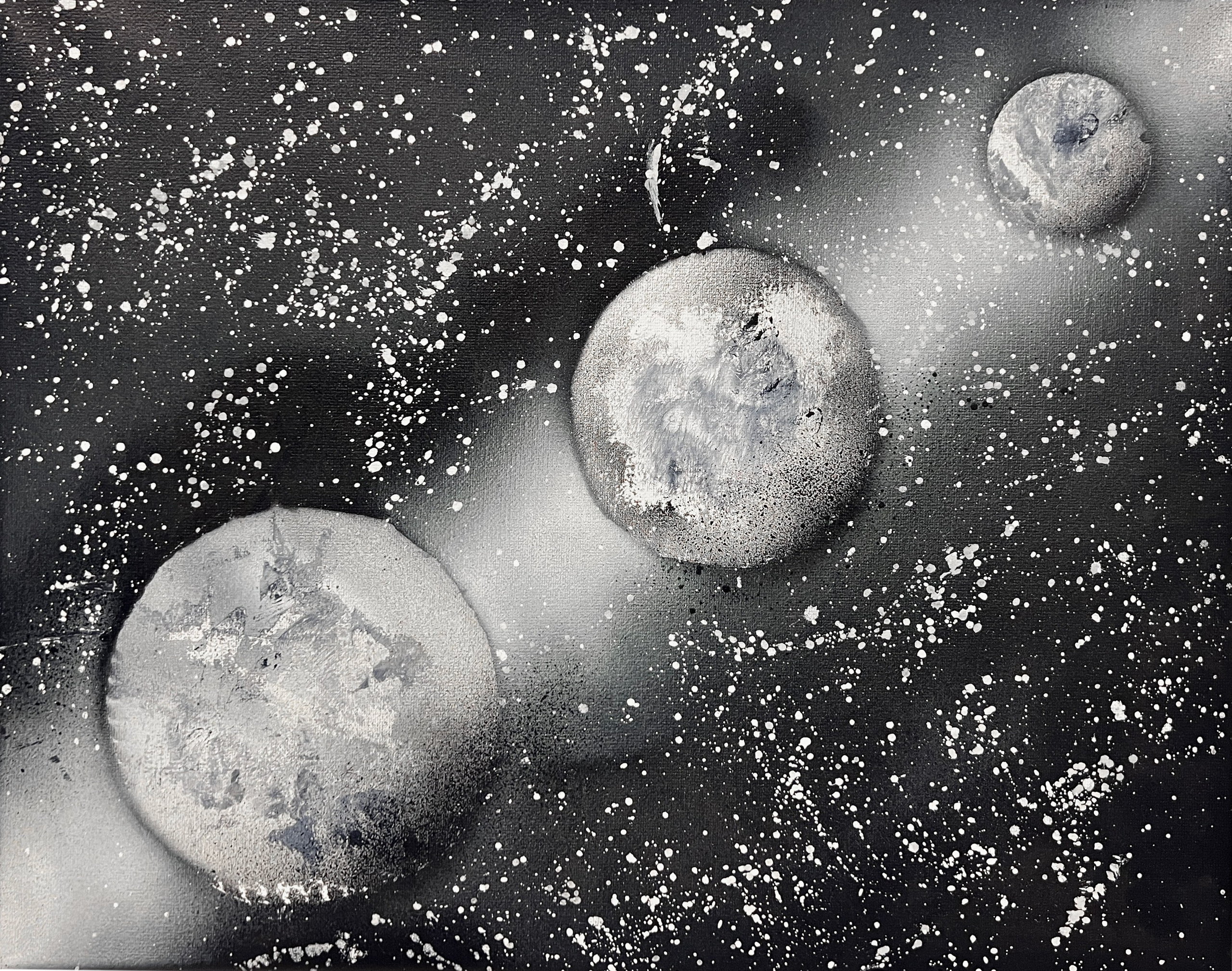 Млечный путь. Художник интерьерных картин на заказ в Москве Nadi_Korchagina