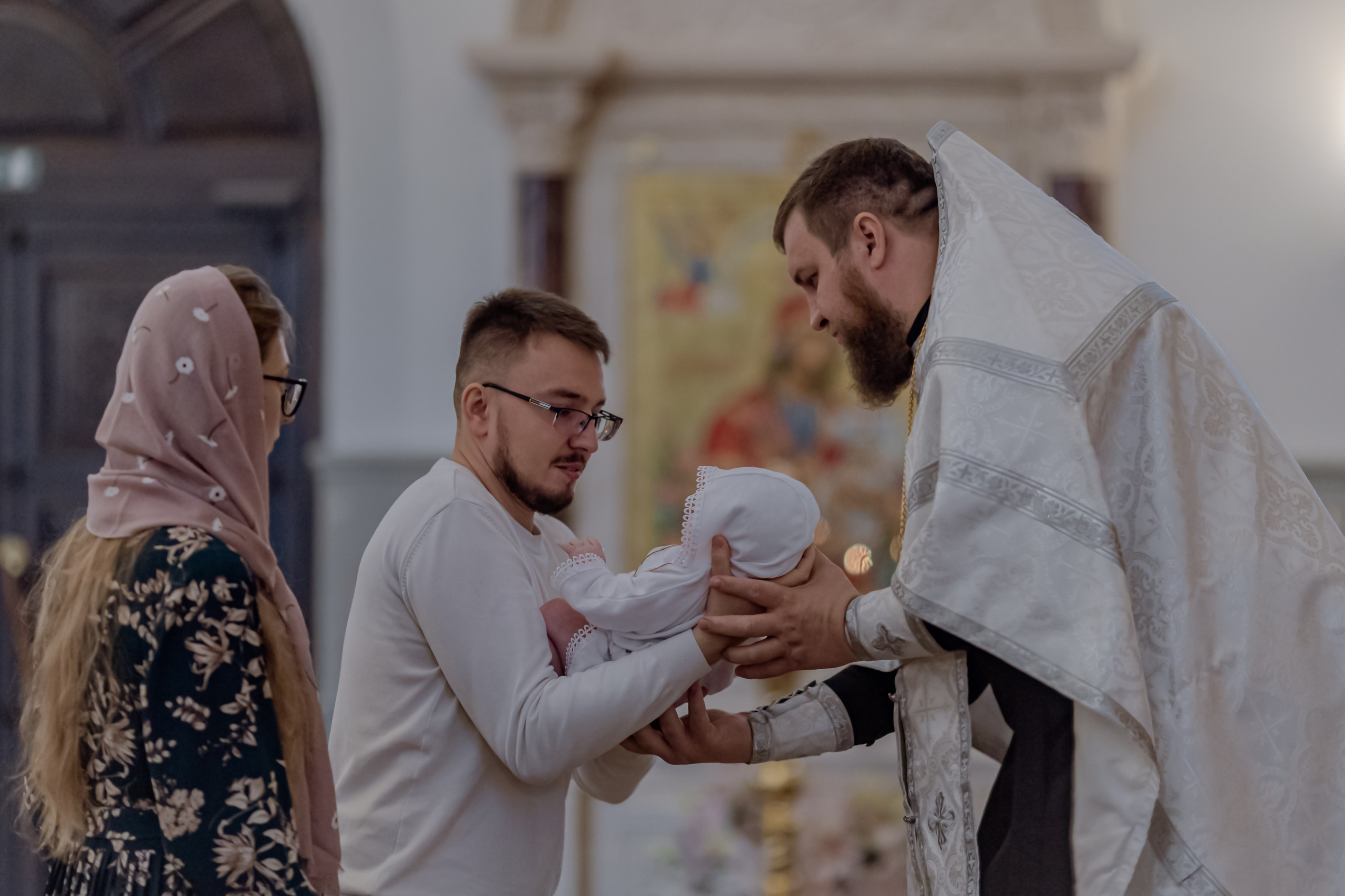 Крещение Семёна «Храм Георгия Победоносца». Детский и семейный фотограф Евгения Вахнеева Москва Зеленоград