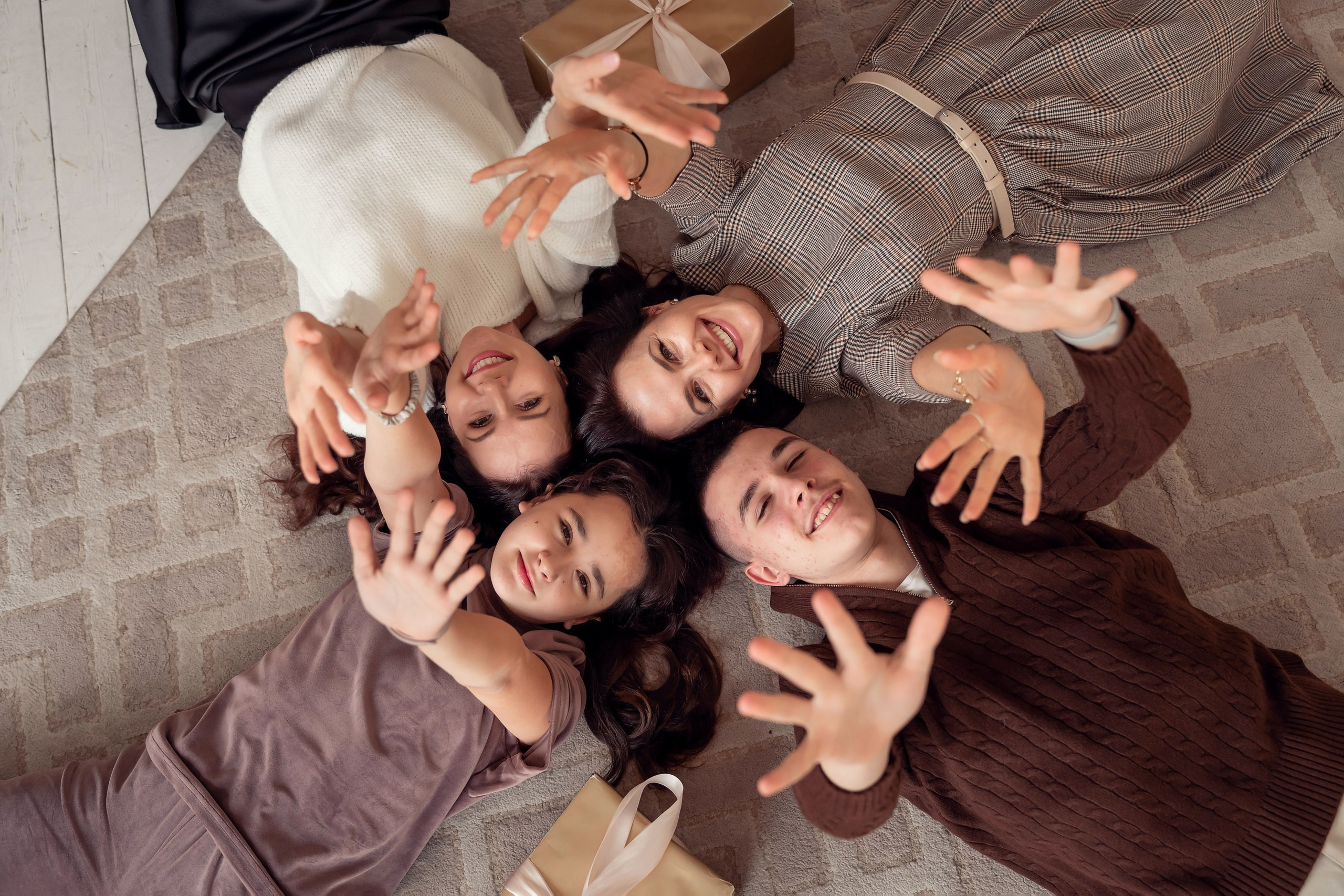 Новогодняя съёмка в Москве. Фотограф Ольга Чувалдина Москва