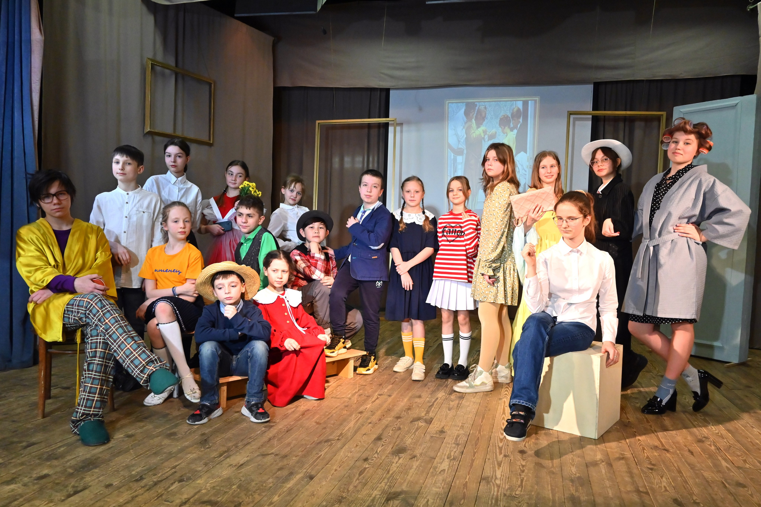 Юные театралы 09.02.2024. Профессиональный фотограф в Москве Алёна Котова