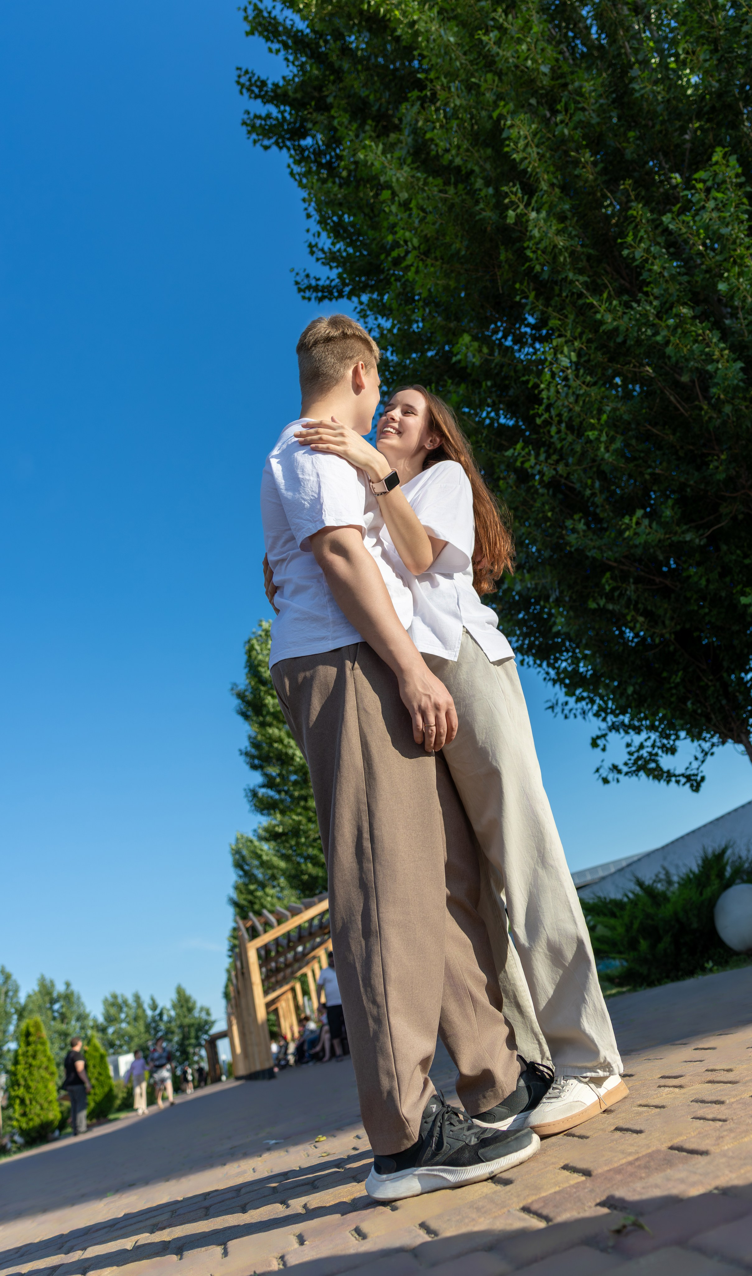 Love Story. Прогулка в парке. Фотограф Максим Калинченко