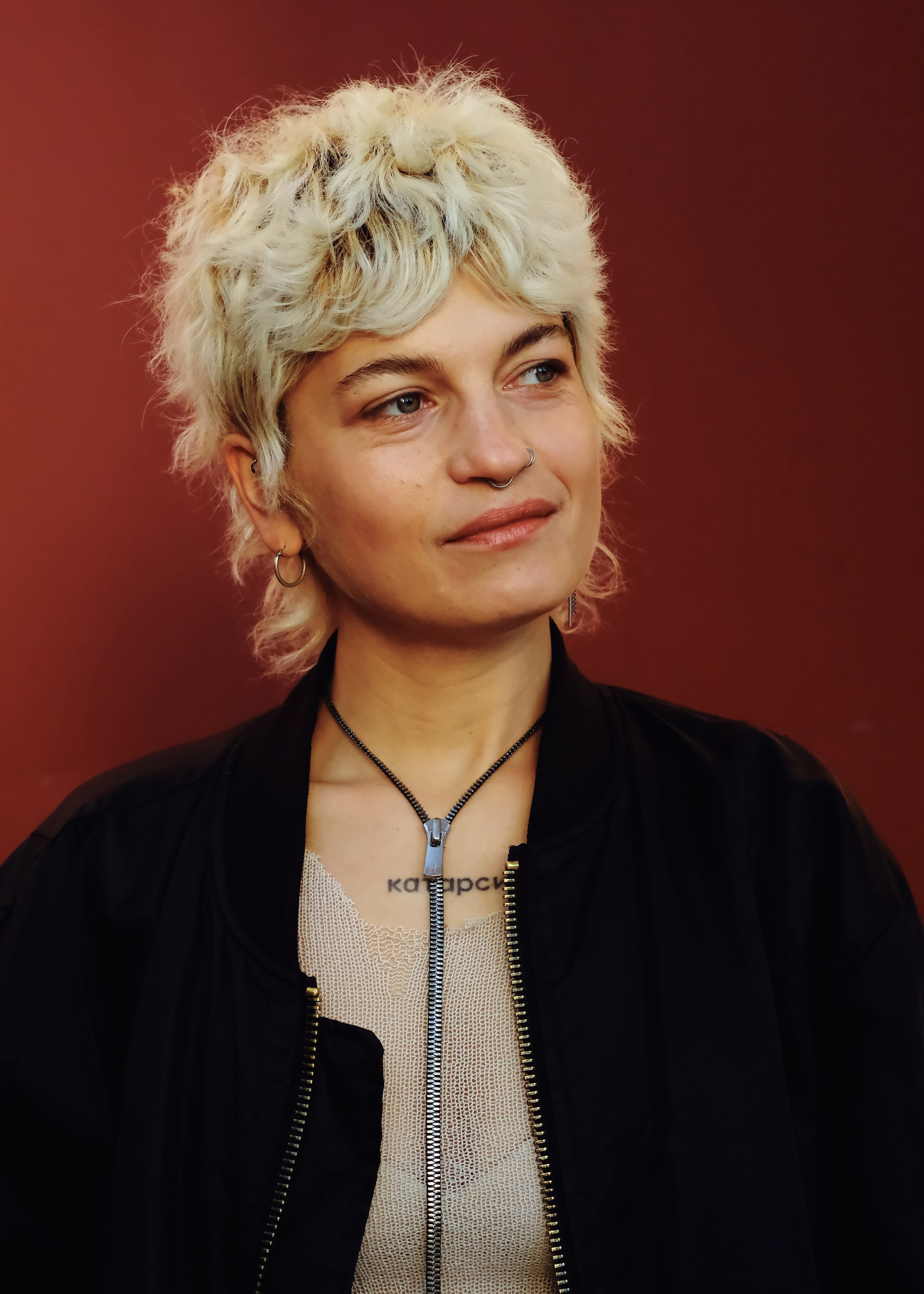 Personal photoshoot. Sasha Shu — retoucher and photographer