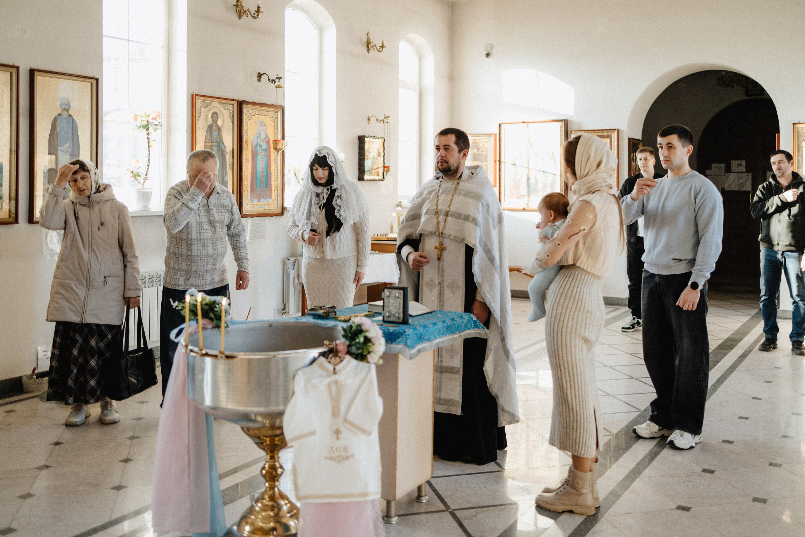 Таинство крещения ✨. Семейный лайфстайл фотограф в г. Липецк
