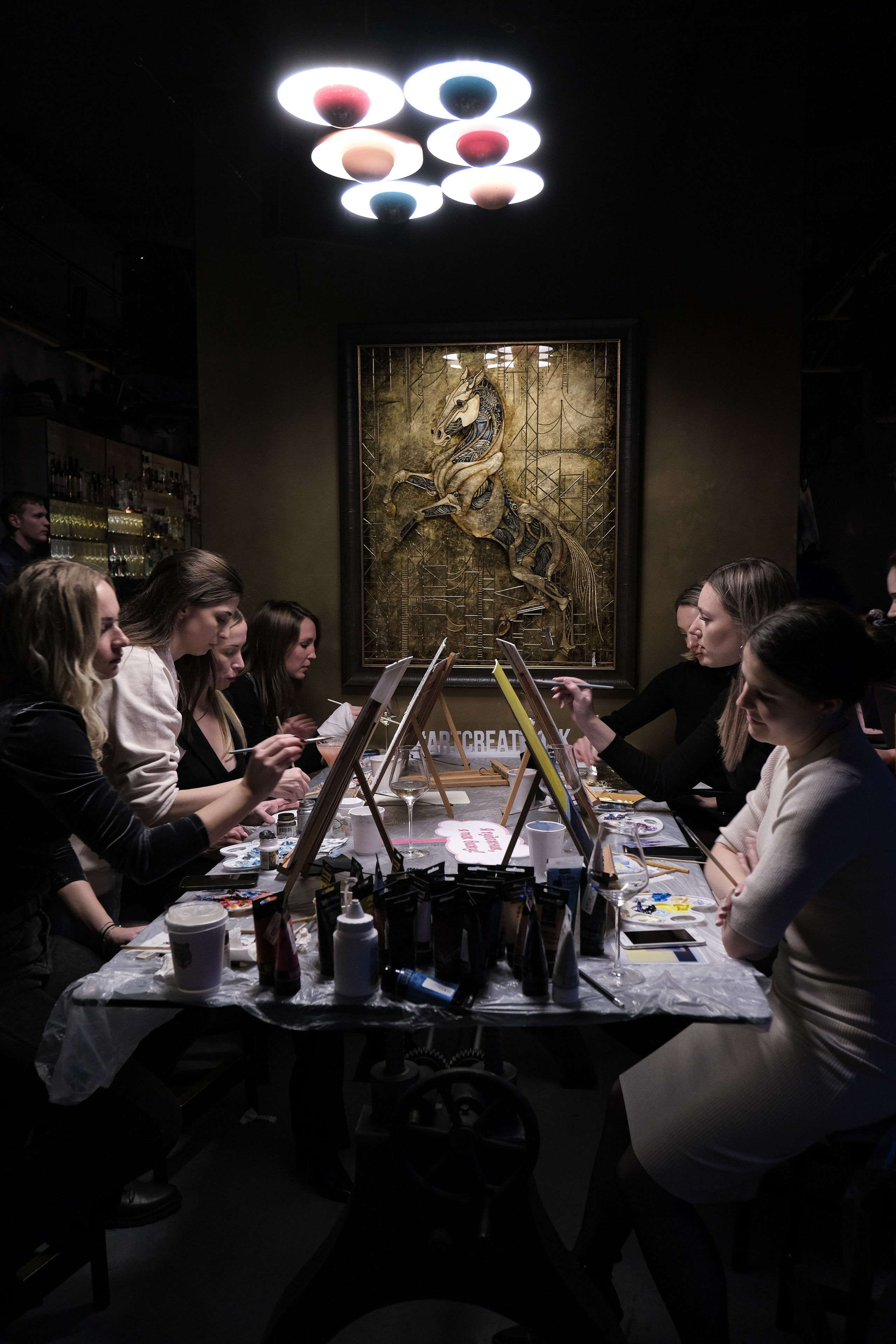 Арт-вечеринка. Фотограф Москва, Екатерина Коломина-Процкая