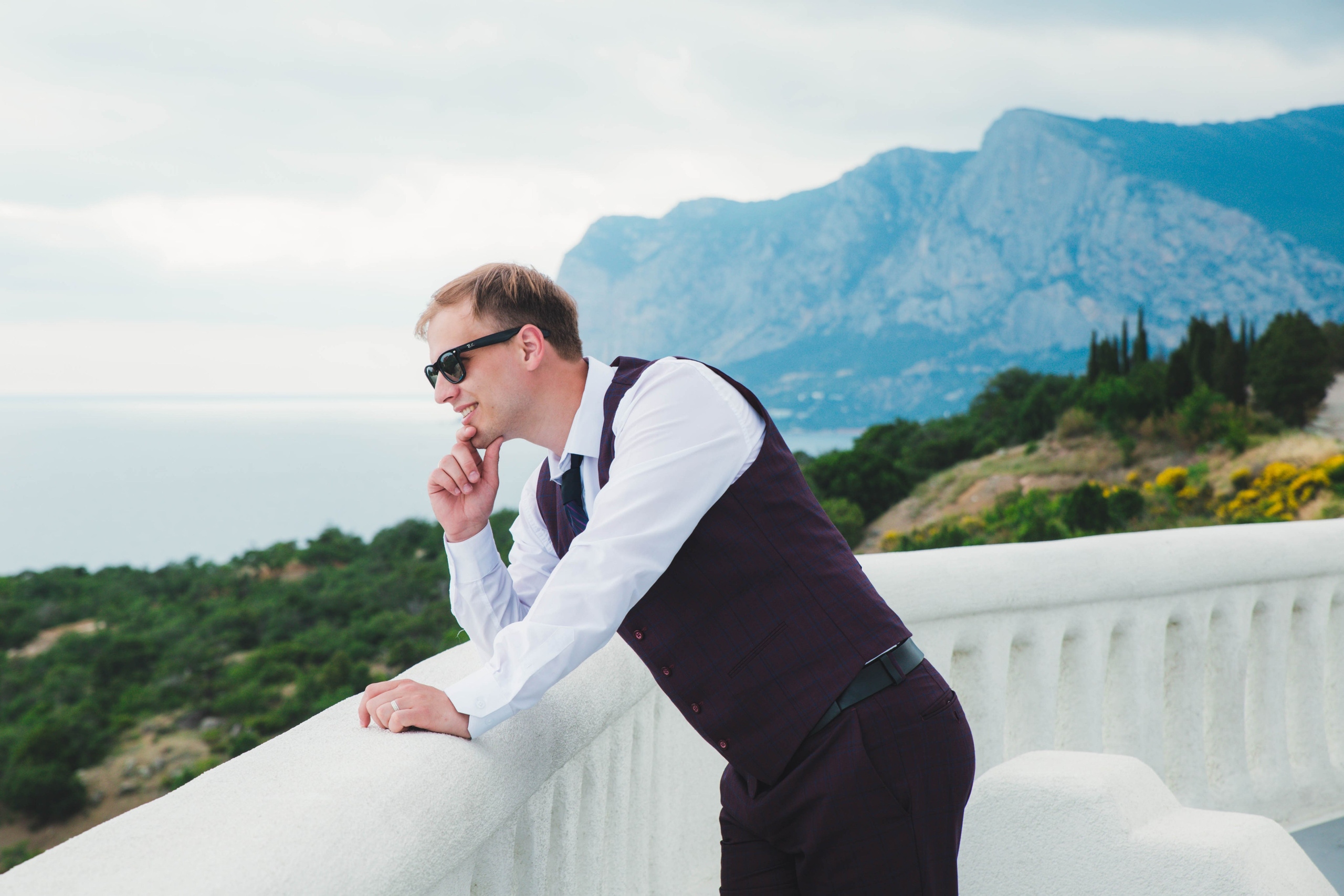 Ксения & Иван. Свадебная съемка в Санторини и Херсонесе. Свадебный и контент фотограф в Севастополе и Крыму Марина Данилова