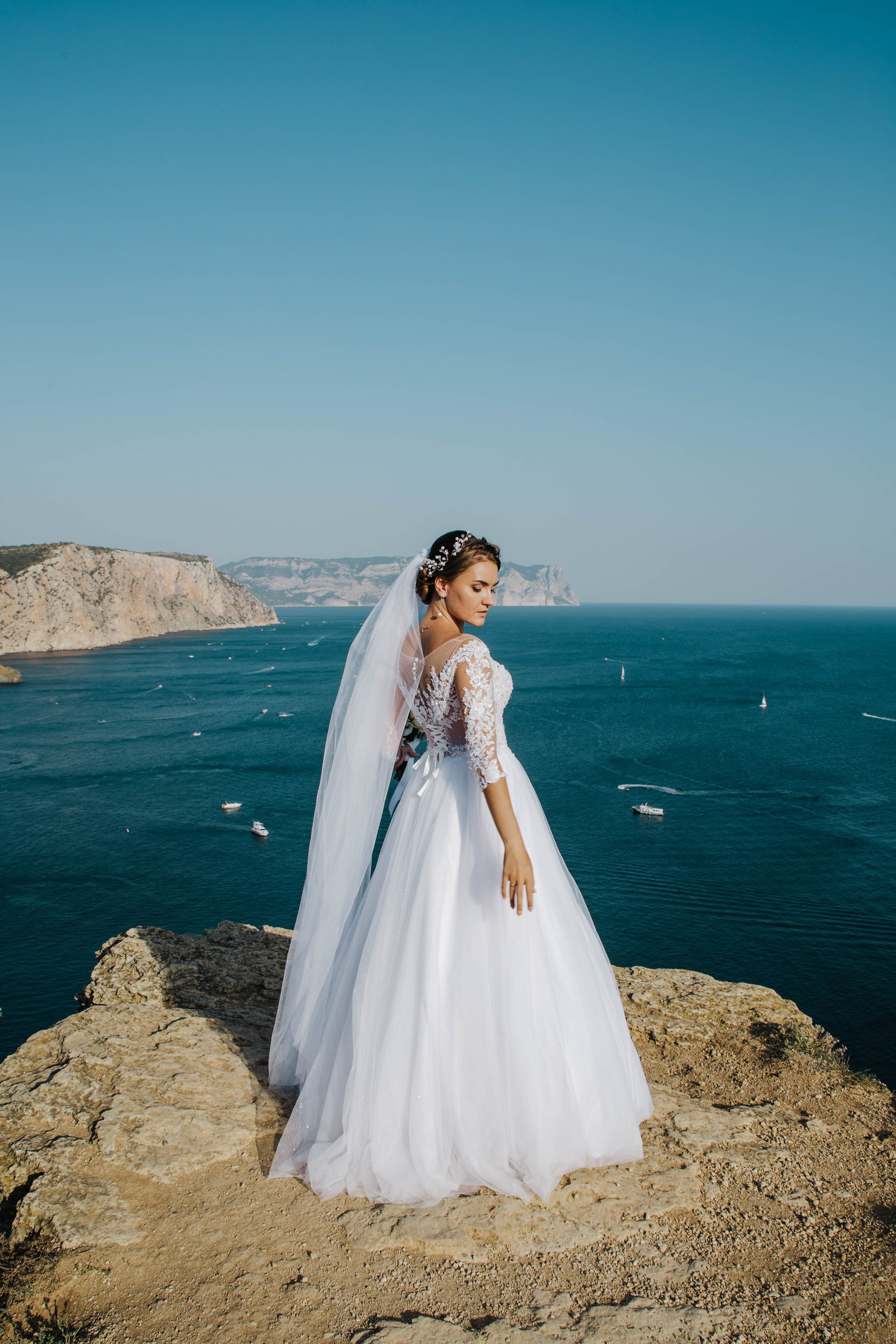 Татьяна & Артём. Свадебная фотосессия Воронцовский дворец и мыс Фиолент. Свадебный и контент фотограф в Севастополе и Крыму Марина Данилова