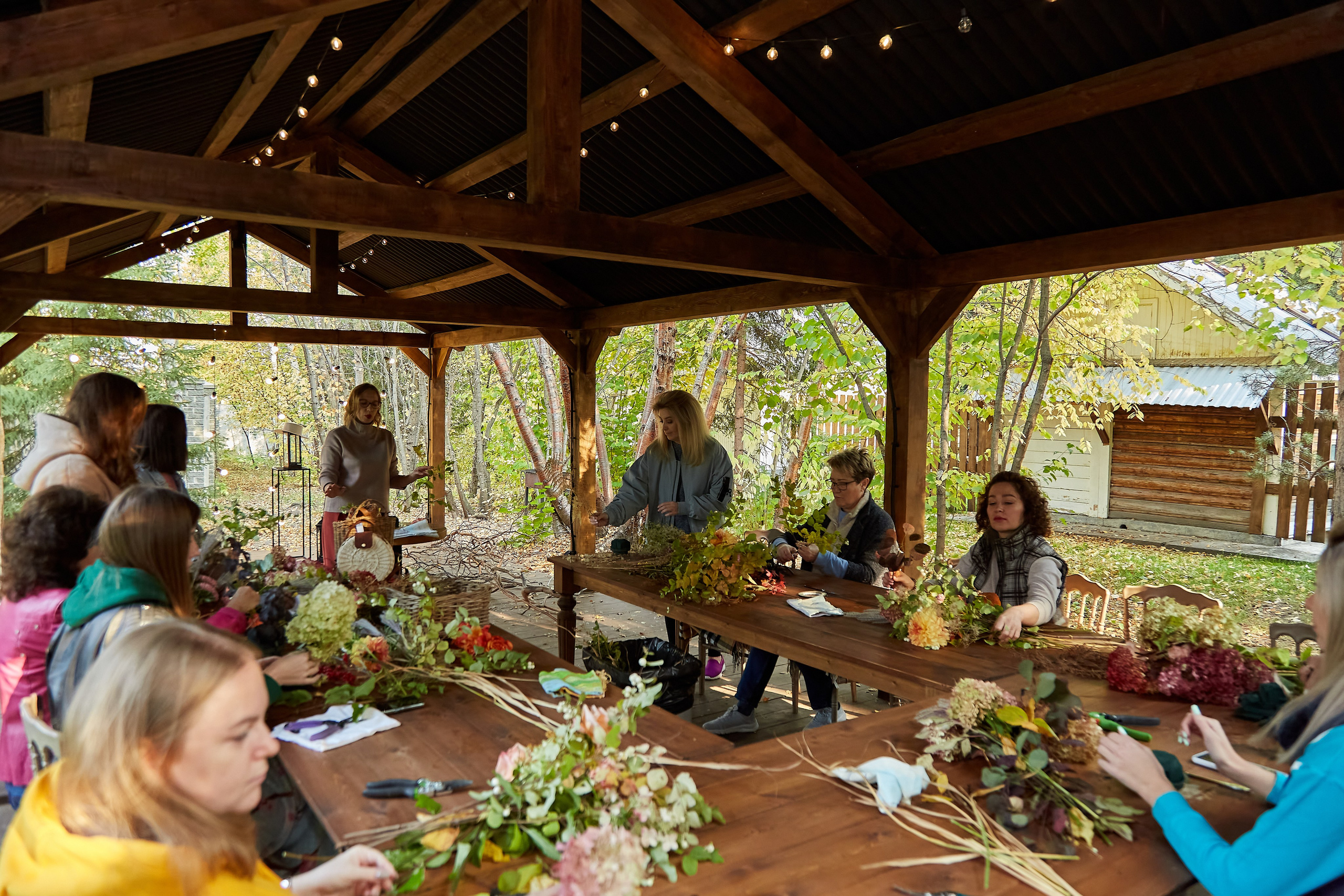 Ирина и мастер класс по декорации. Фотограф Барнаул Фатыхов Тимур