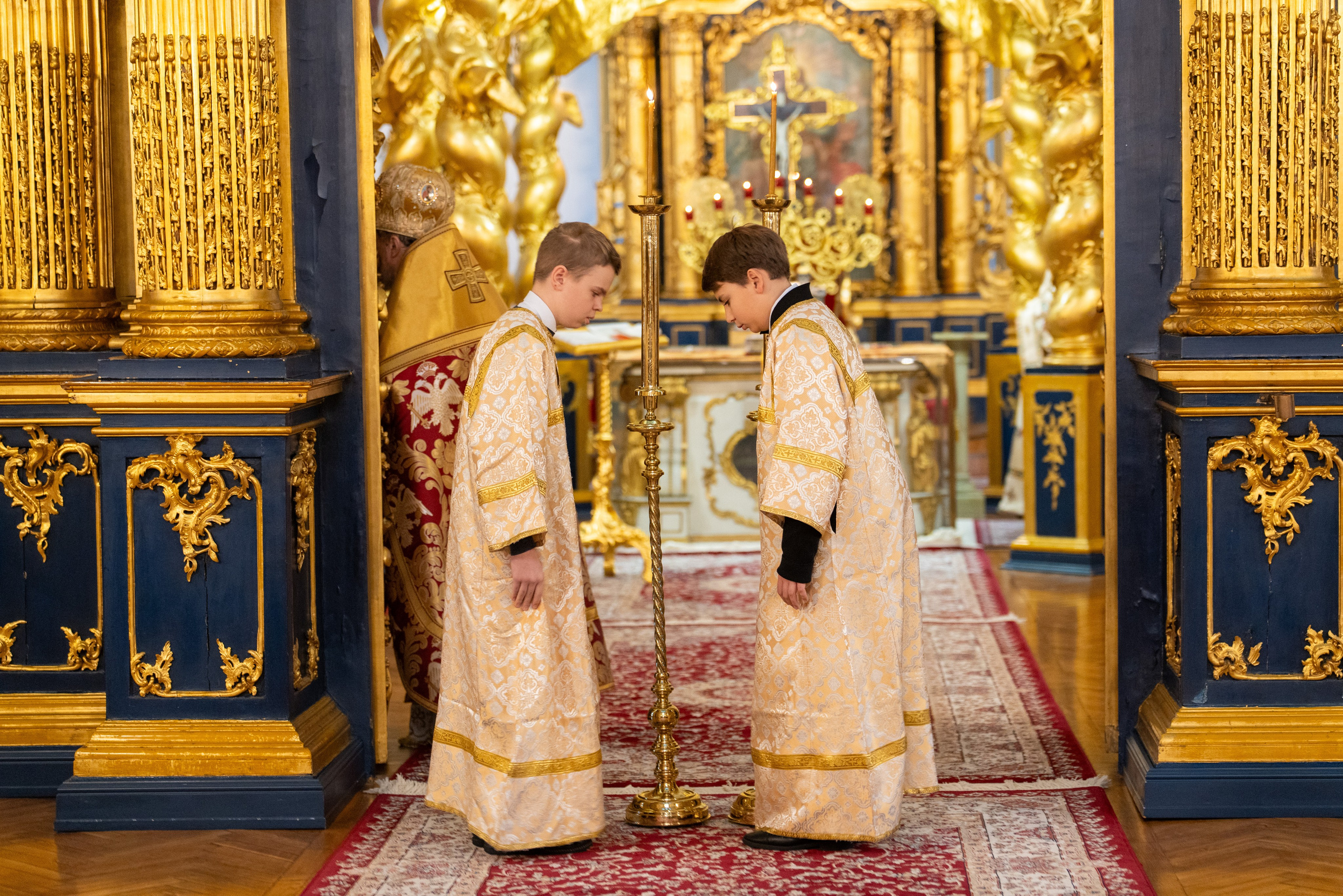 Неделя 22-я по Пятидесятнице. Мч. Нестора Солунского. Прп. Нестора Летописца, Печерского, в Ближних пещерах. НИКОЛО-БОГОЯВЛЕНСКИЙ МОРСКОЙ СОБОР