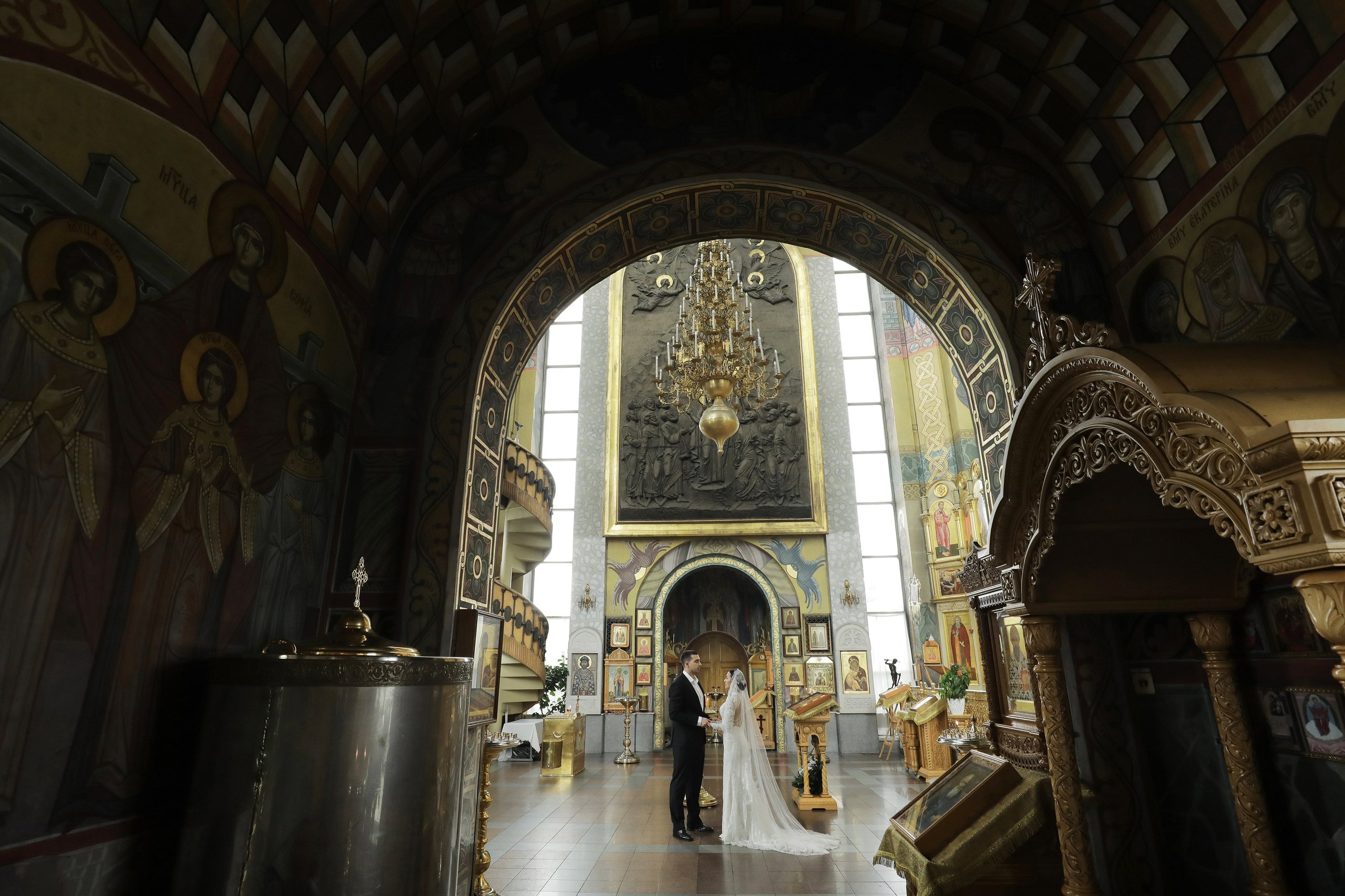 Антон и Яна. Фотограф на Венчание и Крещение, семейный фотограф в Москве и области