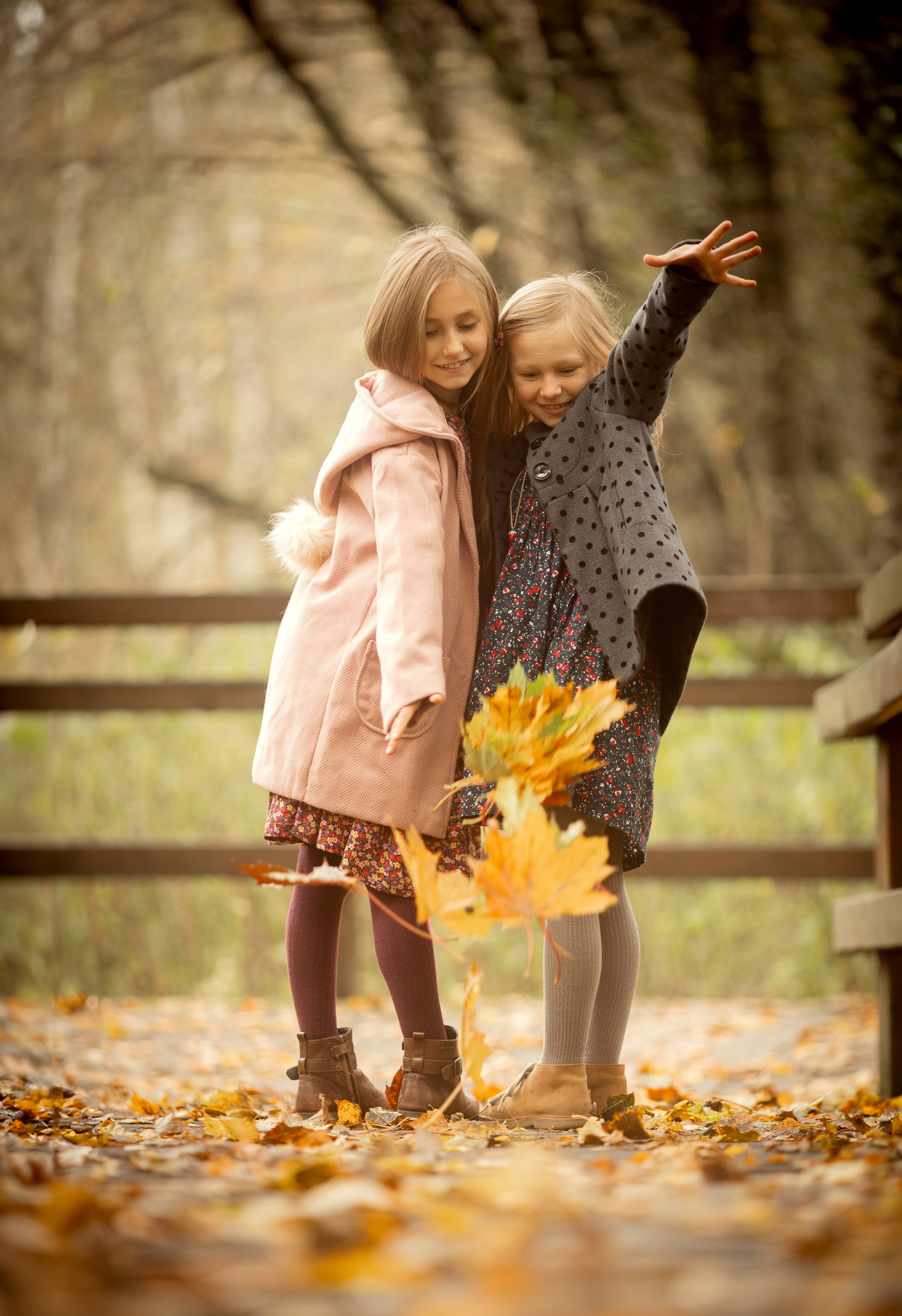 Осенняя прогулка. Детский и семейный фотограф Зоя Павкина