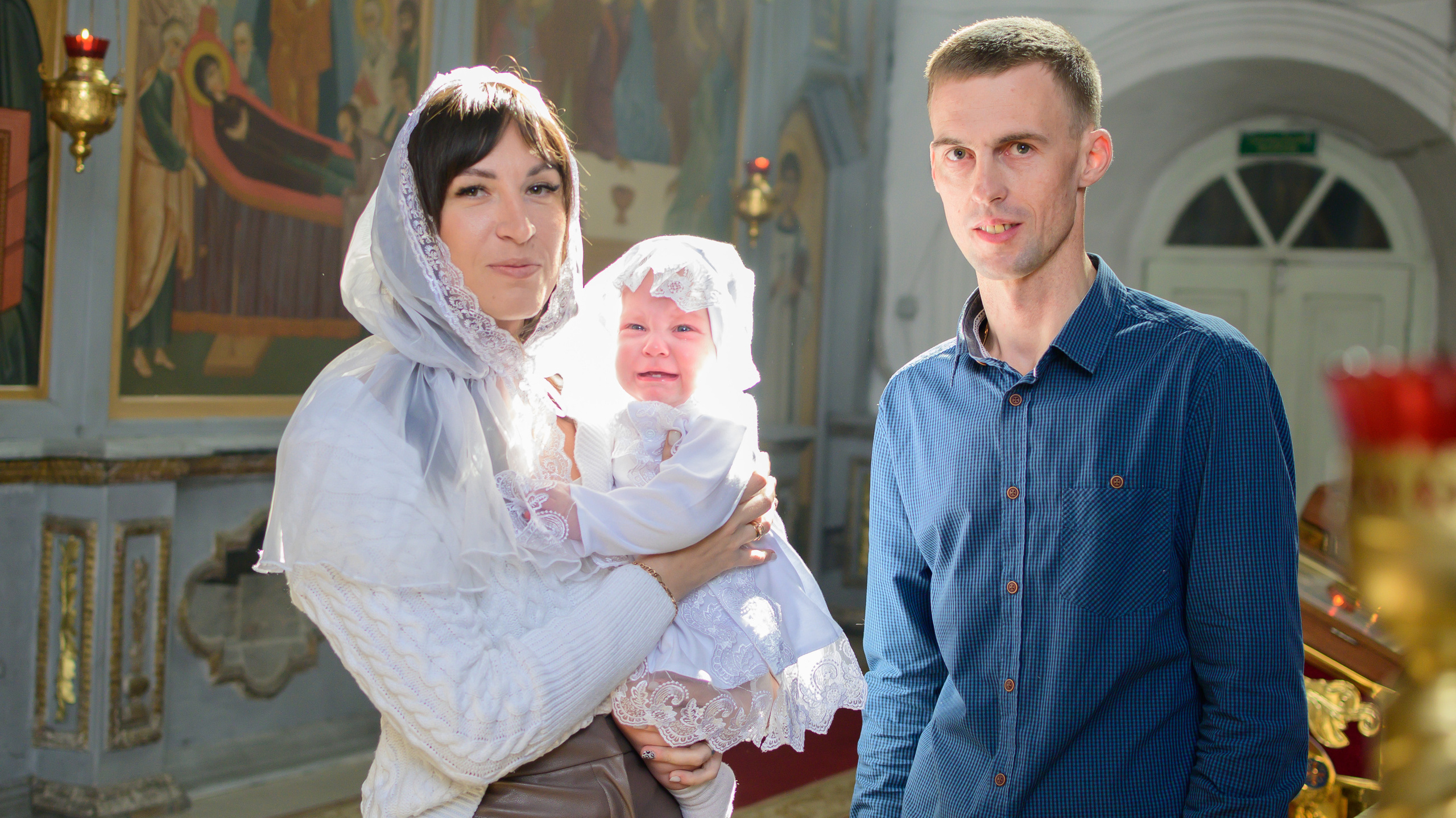 Крещение. Фотограф и Видеомейкер г. Псков