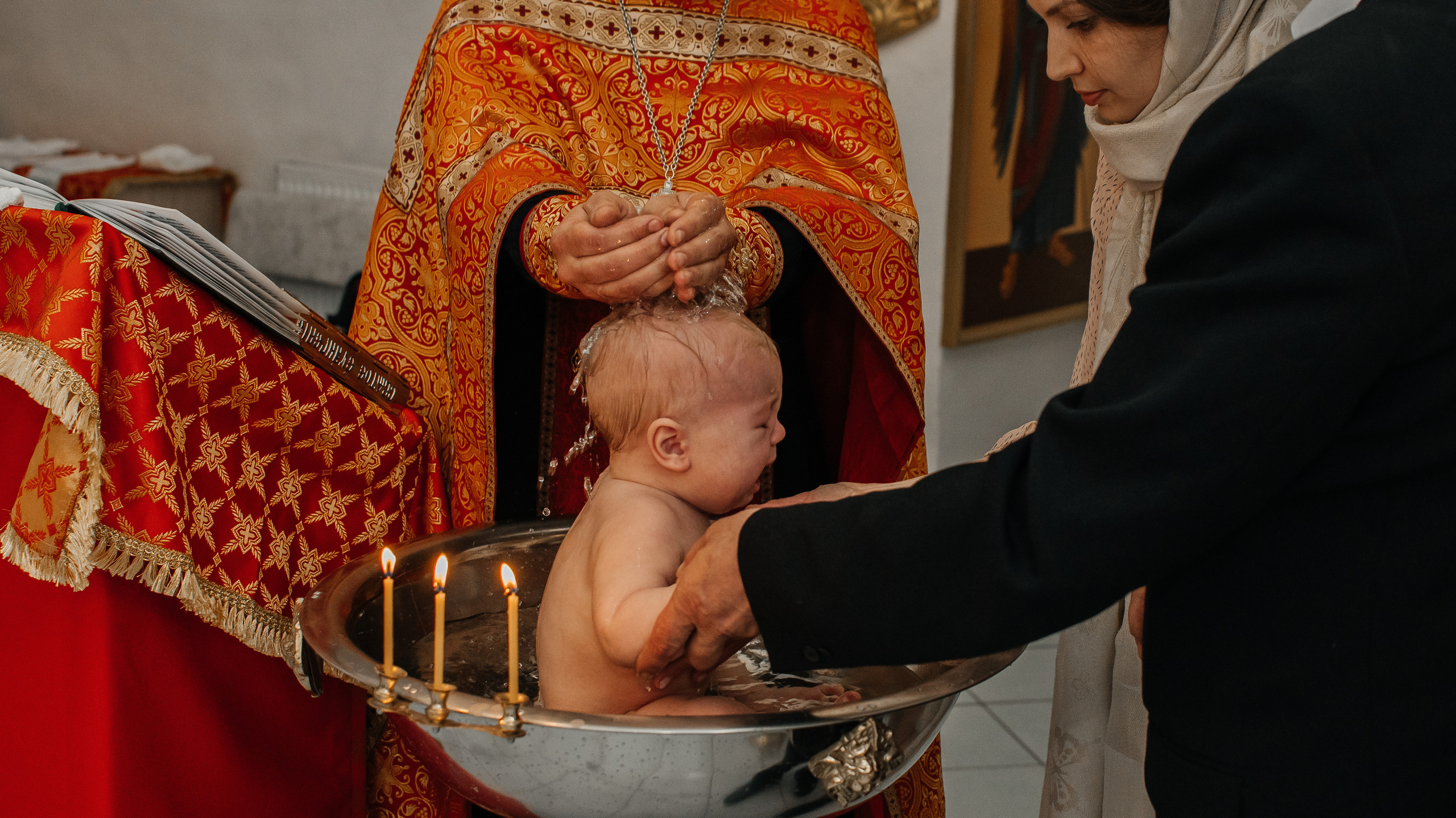 Крещение. Фотограф и Видеомейкер г. Псков