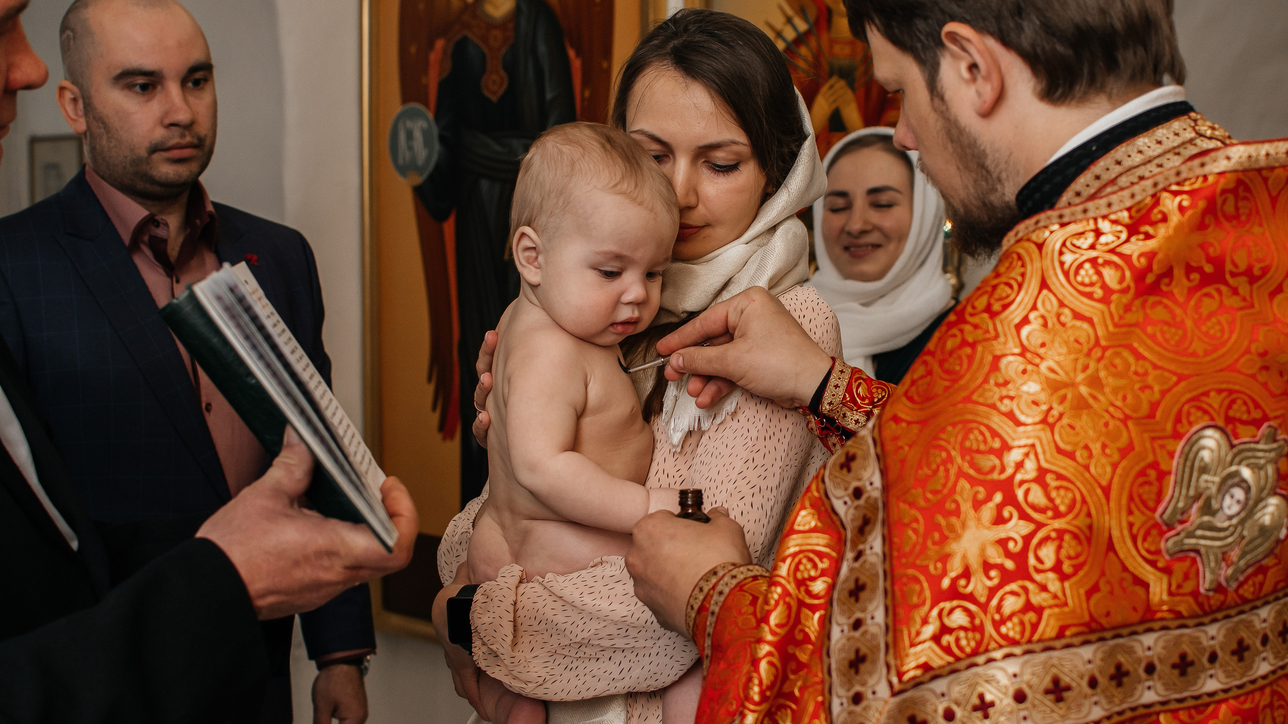 Крещение. Фотограф и Видеомейкер г. Псков