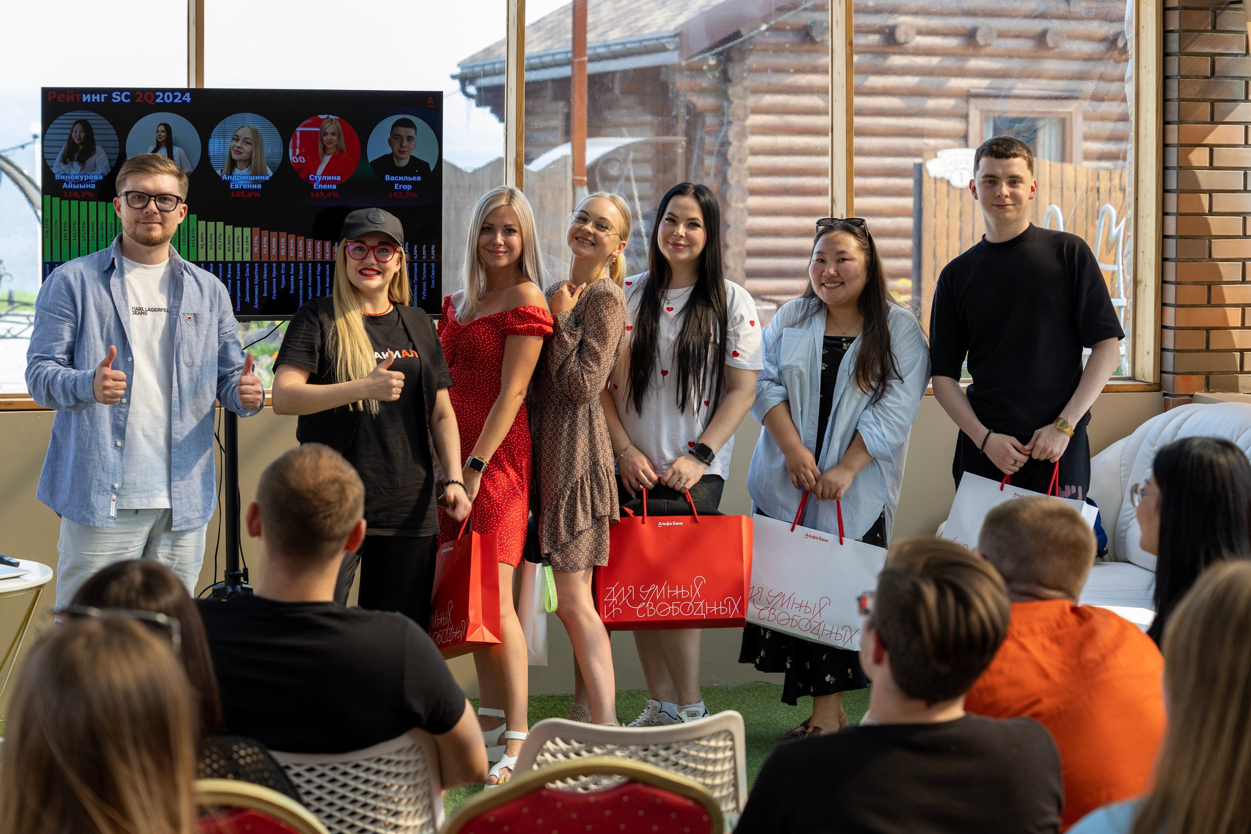 Корпоратив Альфа-Банк. Репортажный и портретный фотограф в Владивостоке