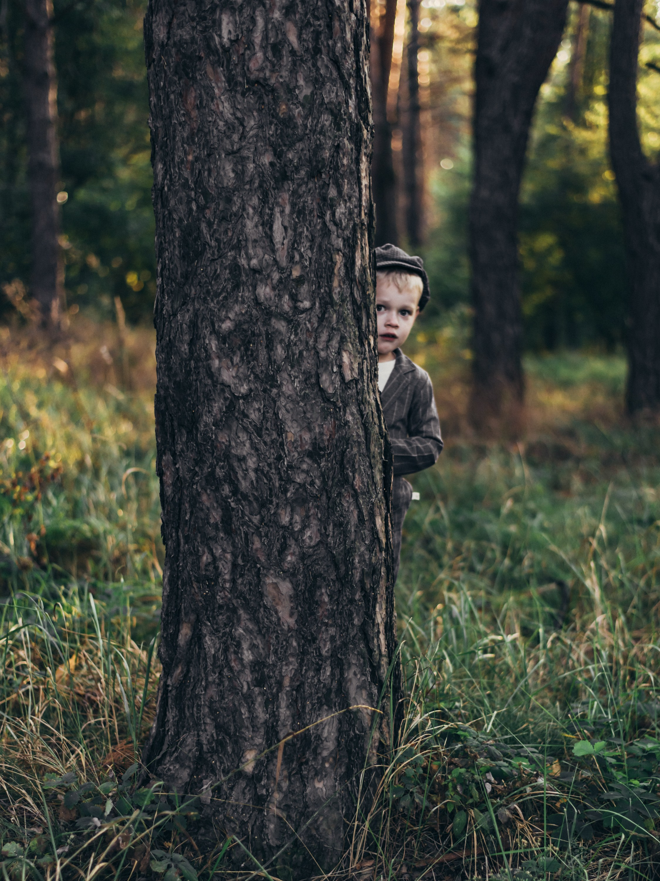 Детская фотосессия на природе