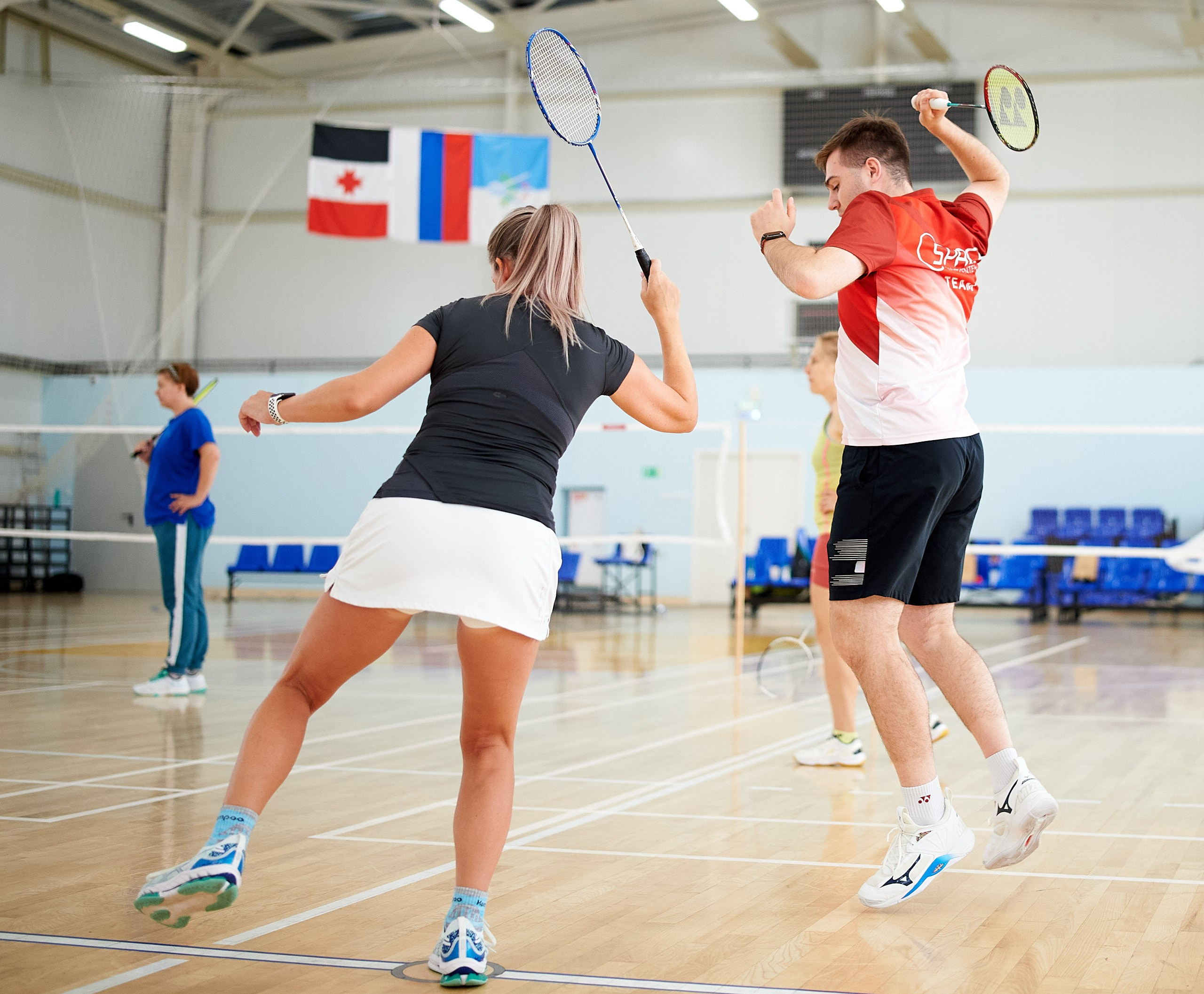 Бадминтон. Мастер-класс Любови Сухановой. Ижевск. 20.07.2024. Спортивный репортажный фотограф в Ижевске Сергей Мерзляков