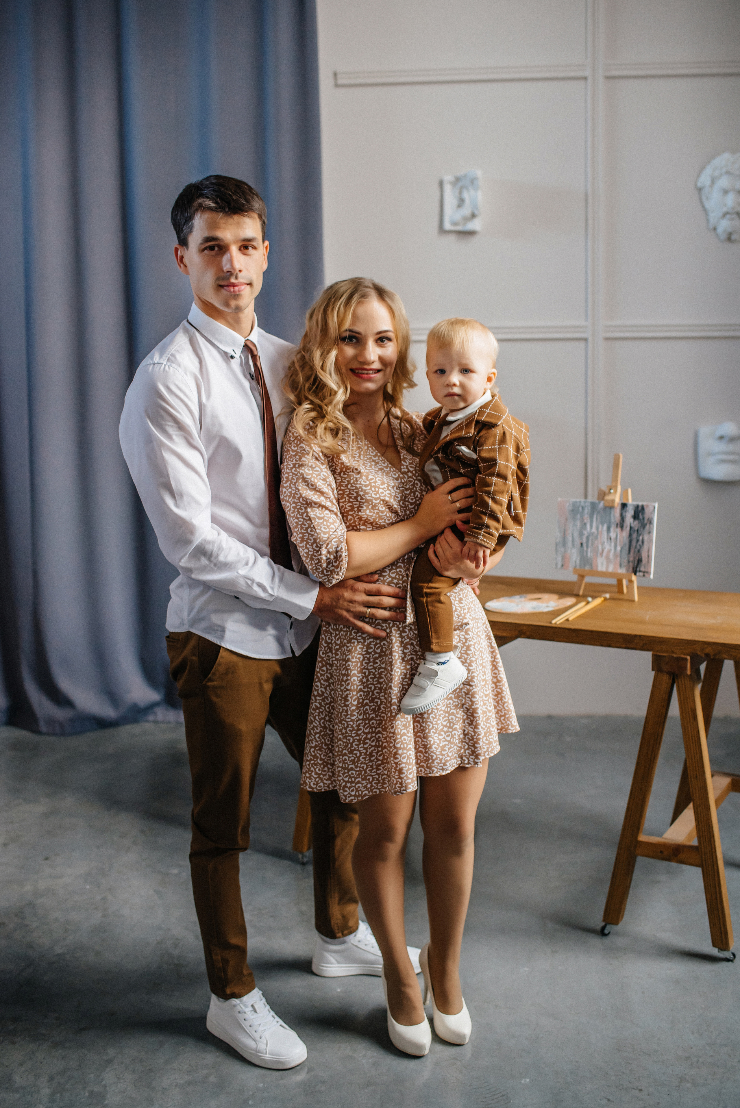 Олег Надя и их малыш. Свадебный  и семейный фотограф в Белгороде Ирина Кононенко