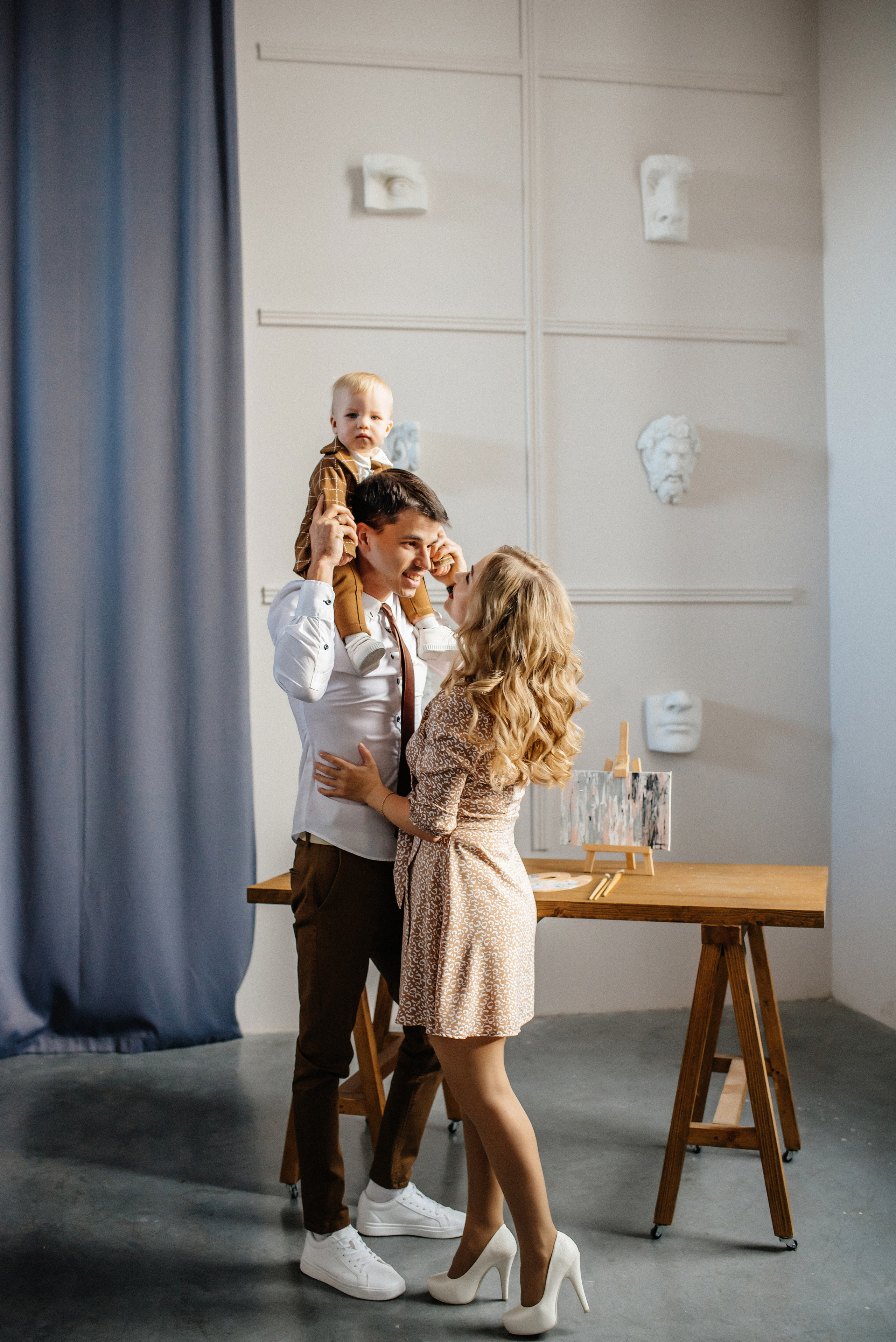 Олег Надя и их малыш. Свадебный  и семейный фотограф в Белгороде Ирина Кононенко